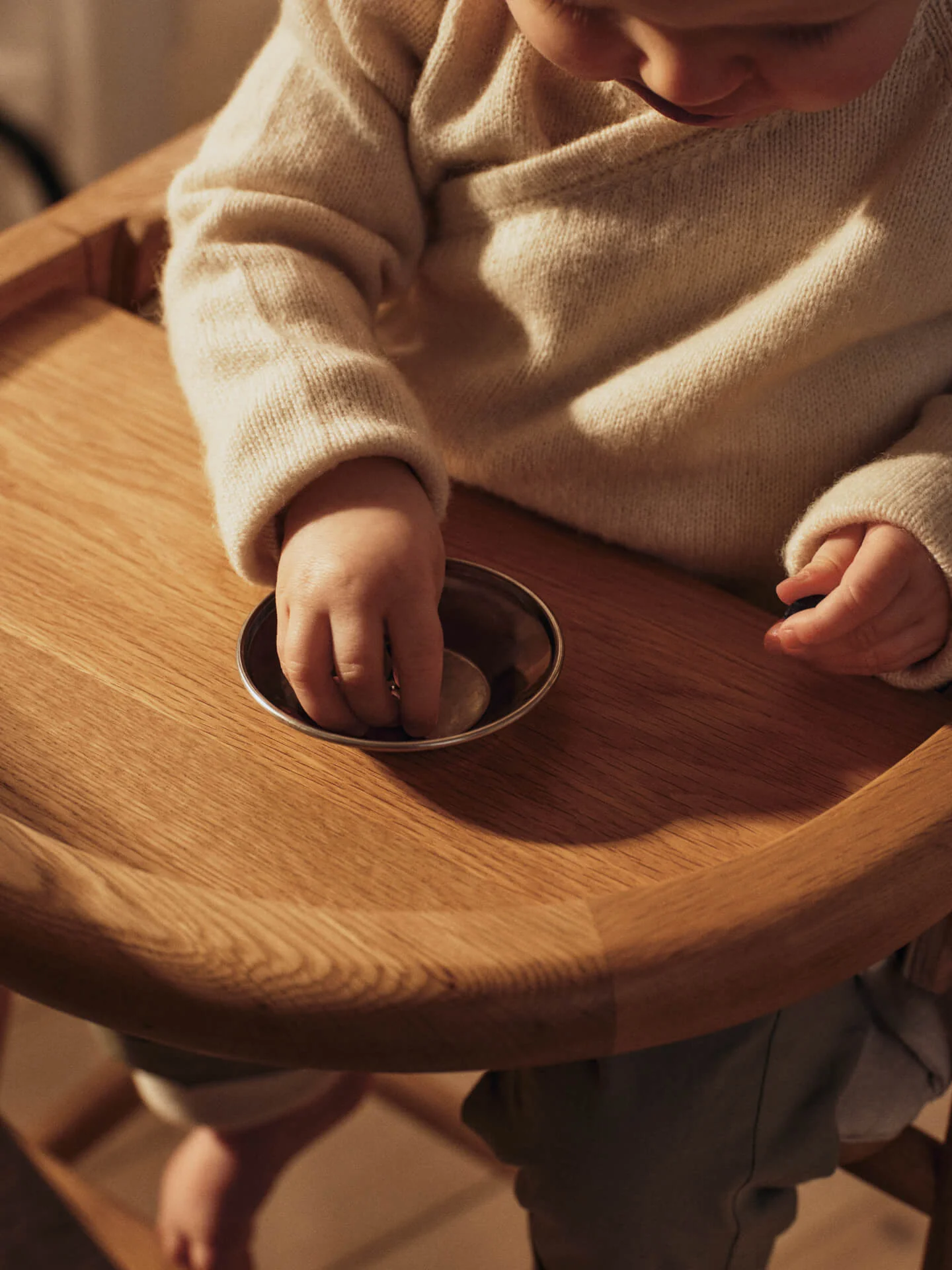 Muru High Chair - Natural Oak - Image 3