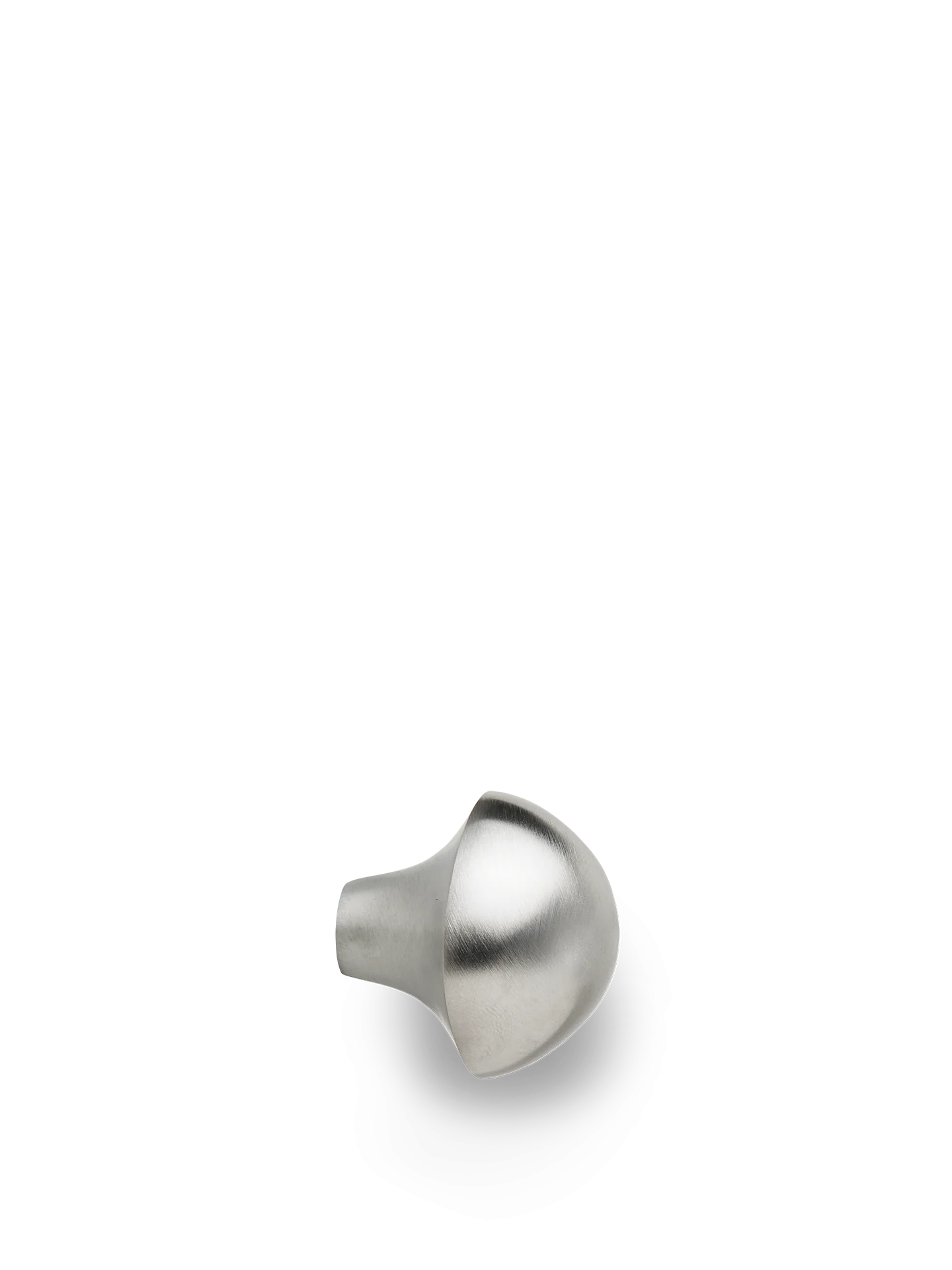 Mushroom Hook - Brushed Stainless Steel - Image 3