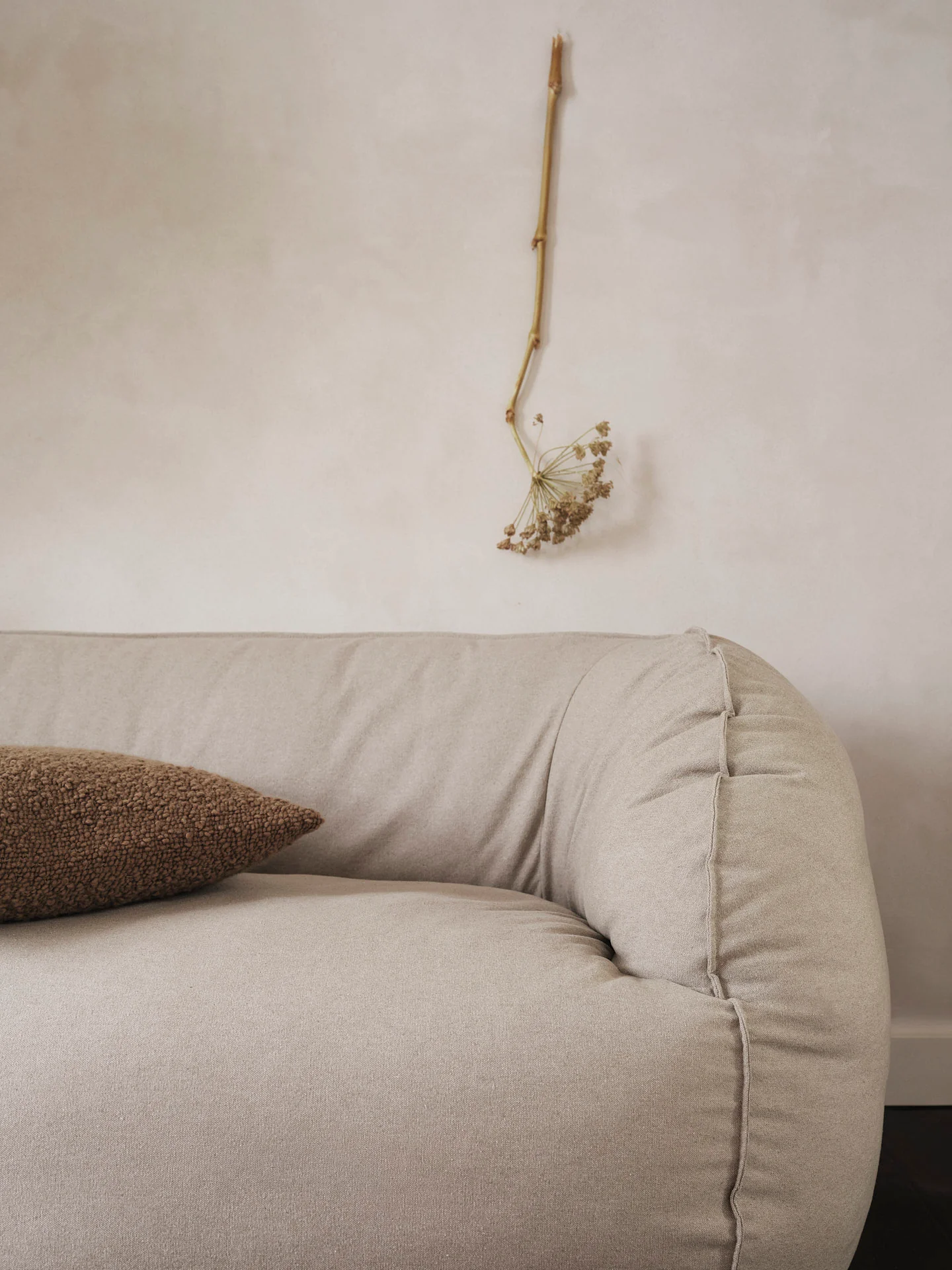 Nesten 2-seater Sofa - Re-Cotton - Natural - Image 3