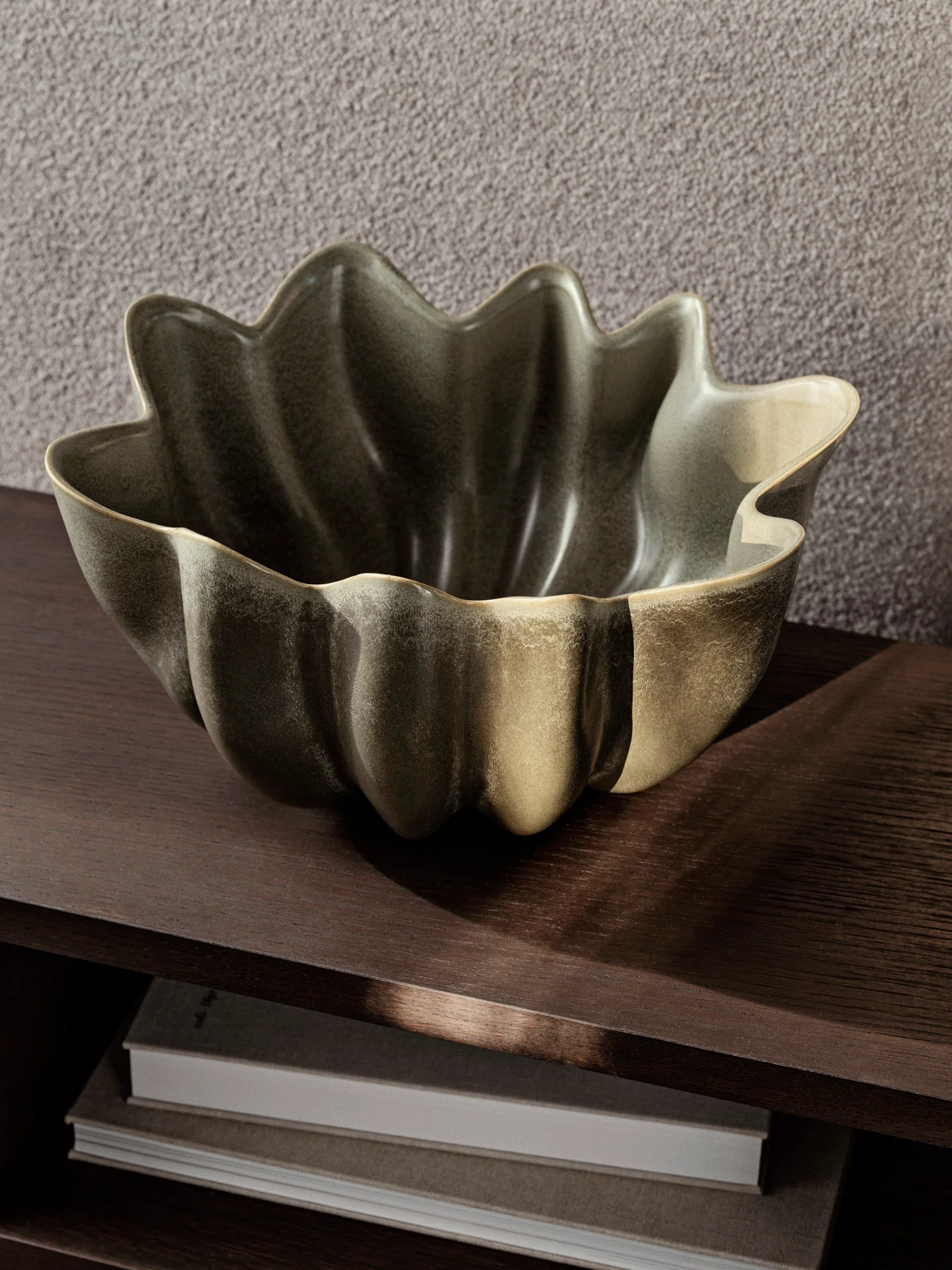 Nium Bowl - Large - Dark Sage - Image 3