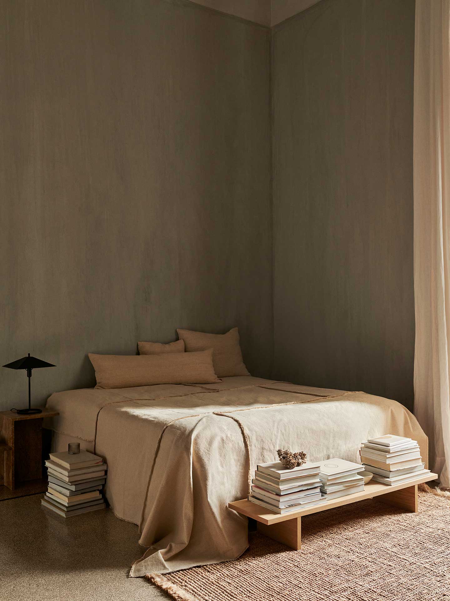 Offset Bedspread - Off-white - Image 2