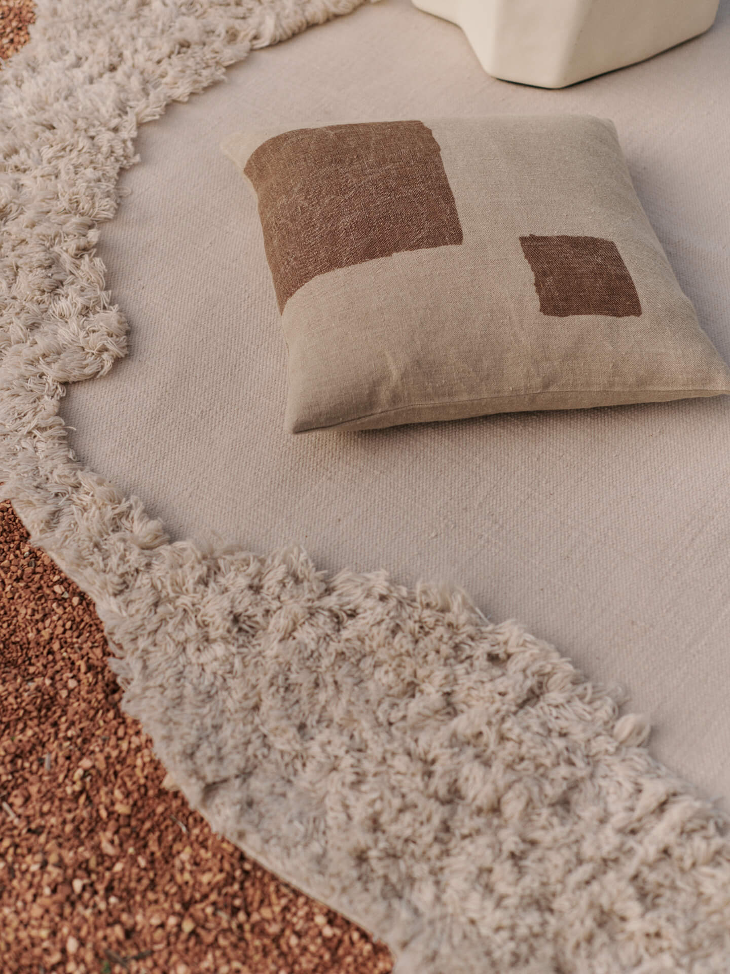Oleo Cushion - Natural/Sugar Kelp - Image 4