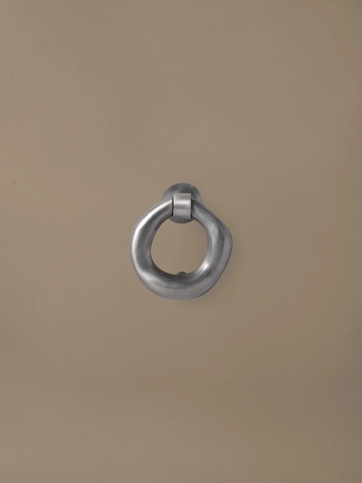 Orrith Door Knocker - Brushed Aluminium - Image 2