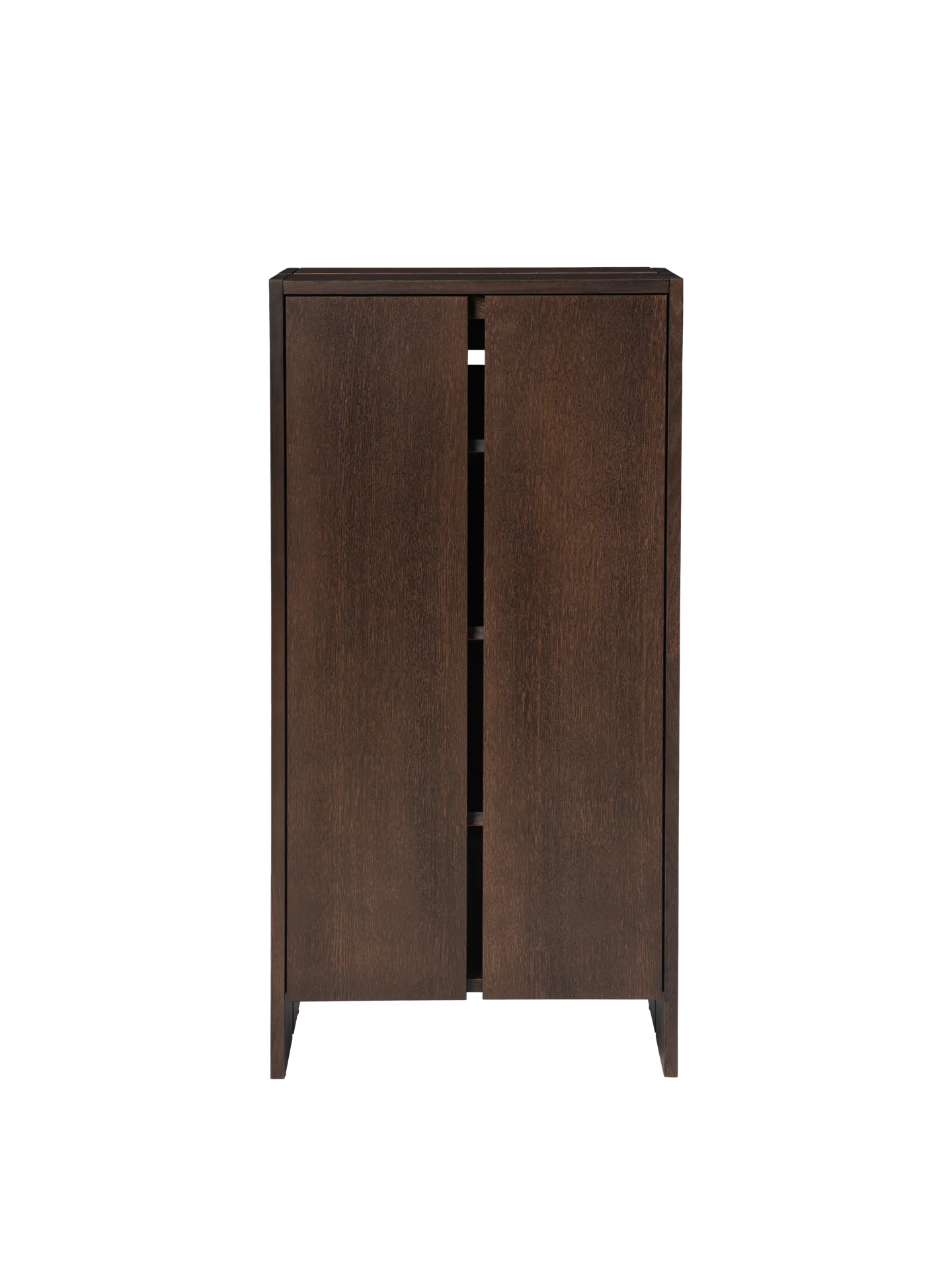 Parcel Hallway Cabinet - Tall - Dark Stained Oak