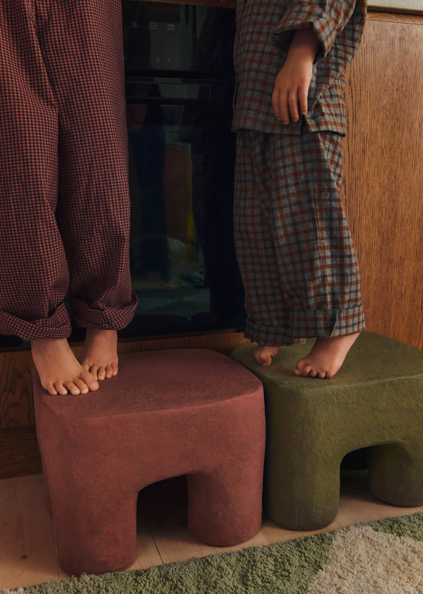 Podo Stool - Red Brown - Image 2
