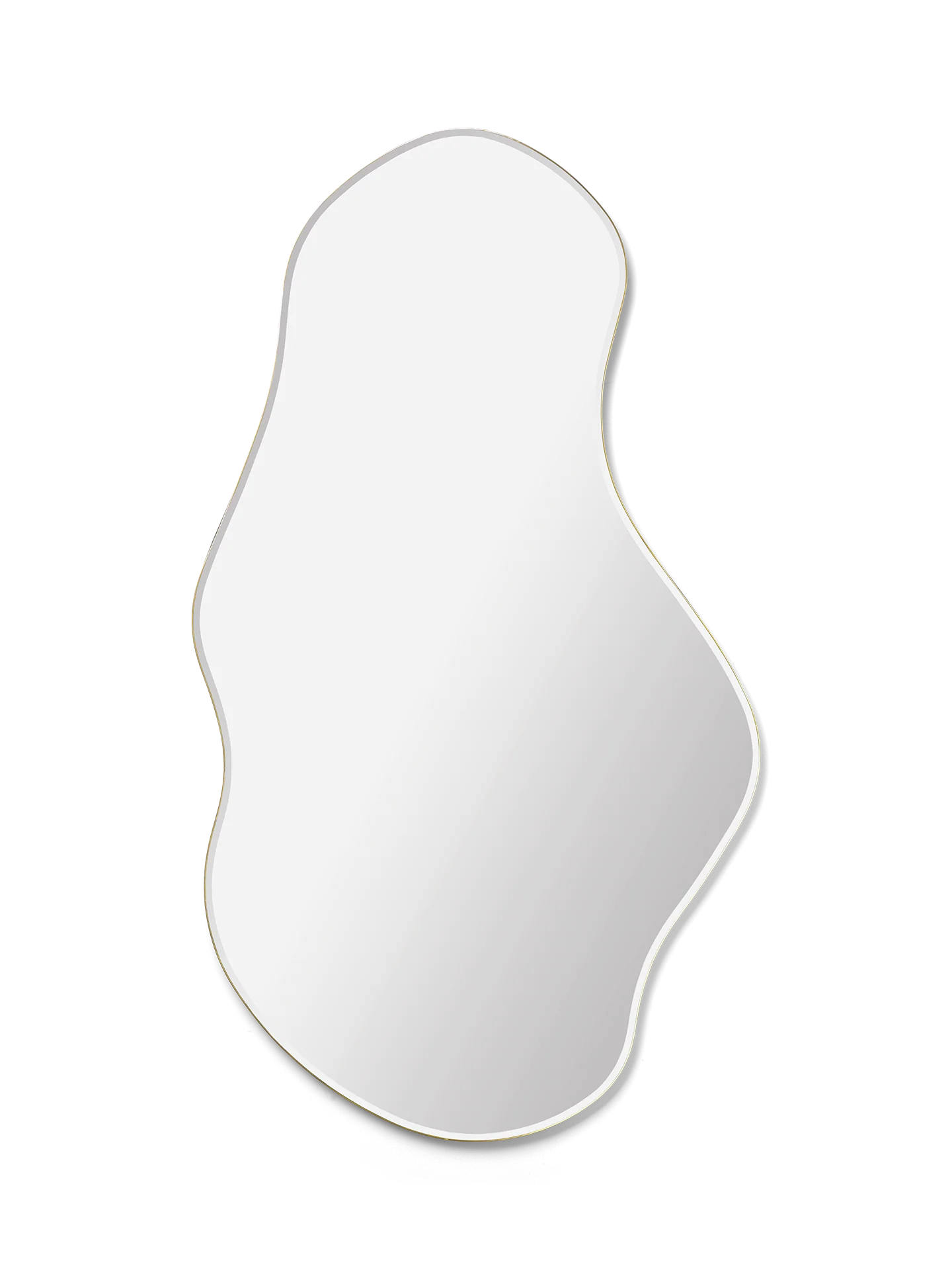 Pond Mirror - Large - Brass