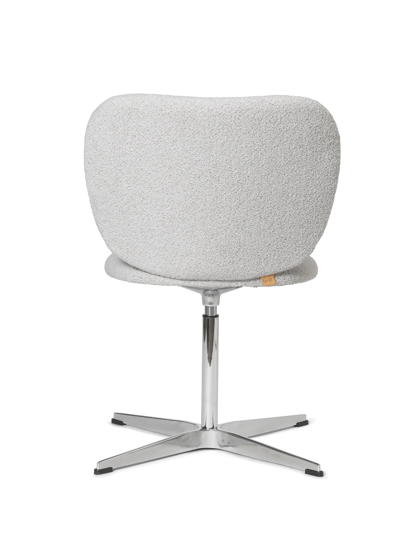 Rico Chair - Swivel - Soft Bouclé - Off-White/Sand - Image 4