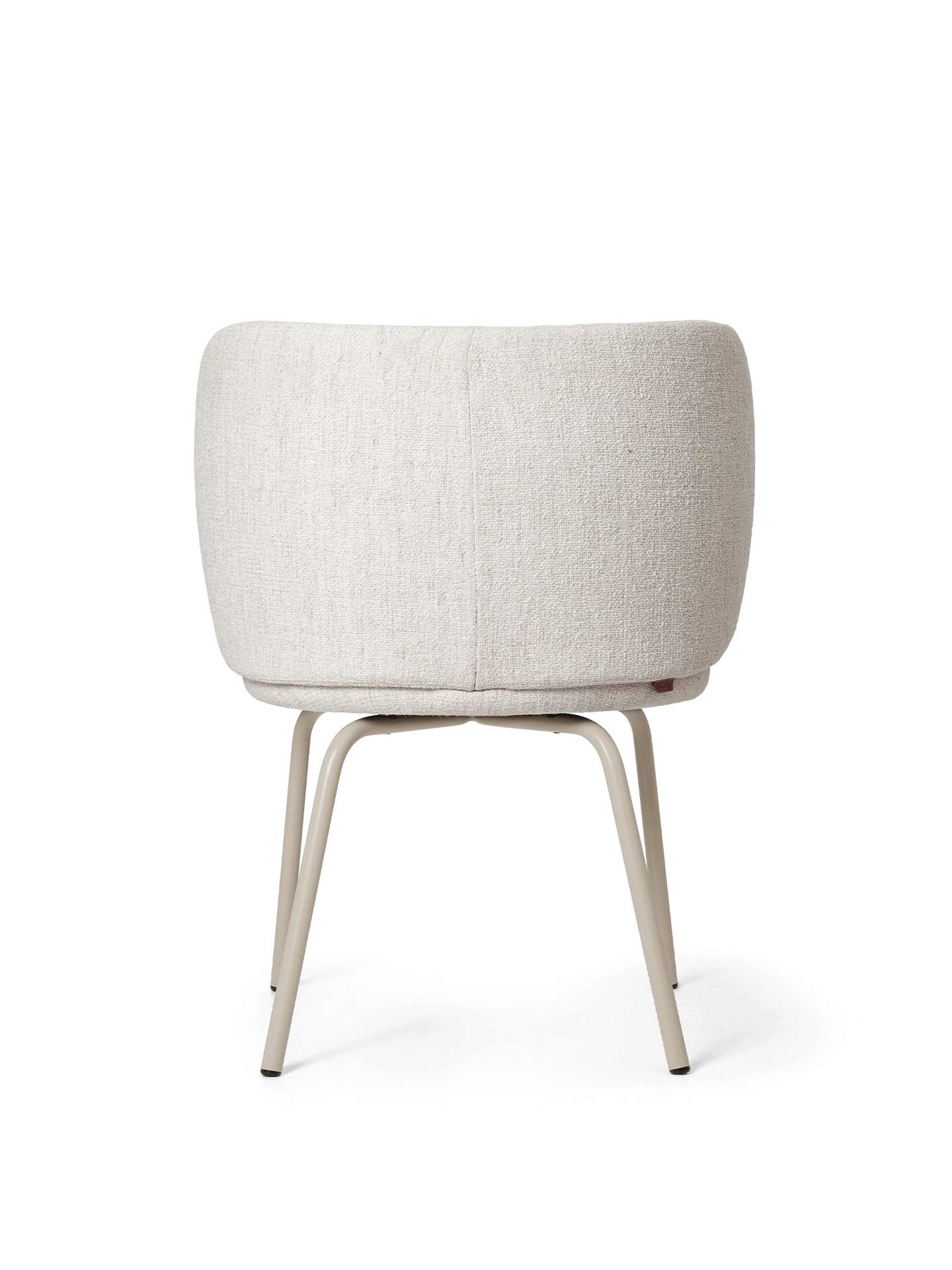 Rico Dining Chair - Cashmere - Bouclé - Off-White - Image 4