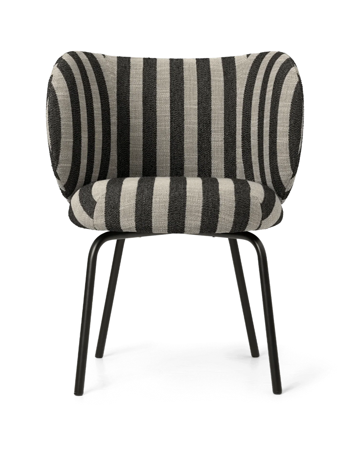 Rico Dining Chair - Black - Louisiana - Sand/Black