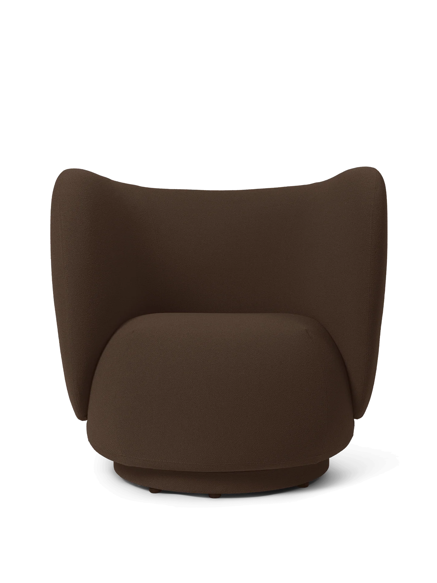 Rico Lounge Chair - Grain - Chocolate
