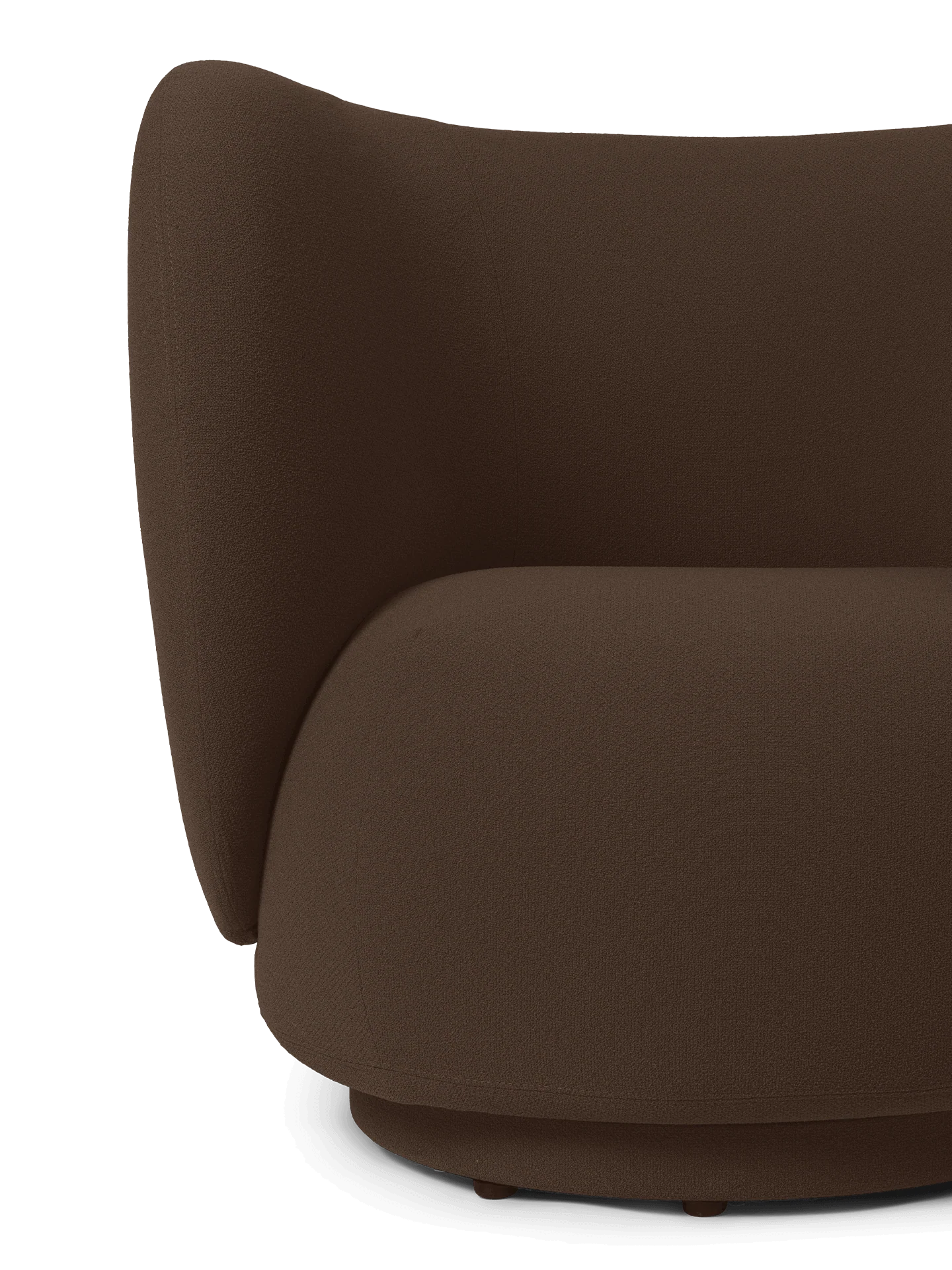 Rico Lounge Chair - Grain - Chocolate - Image 2