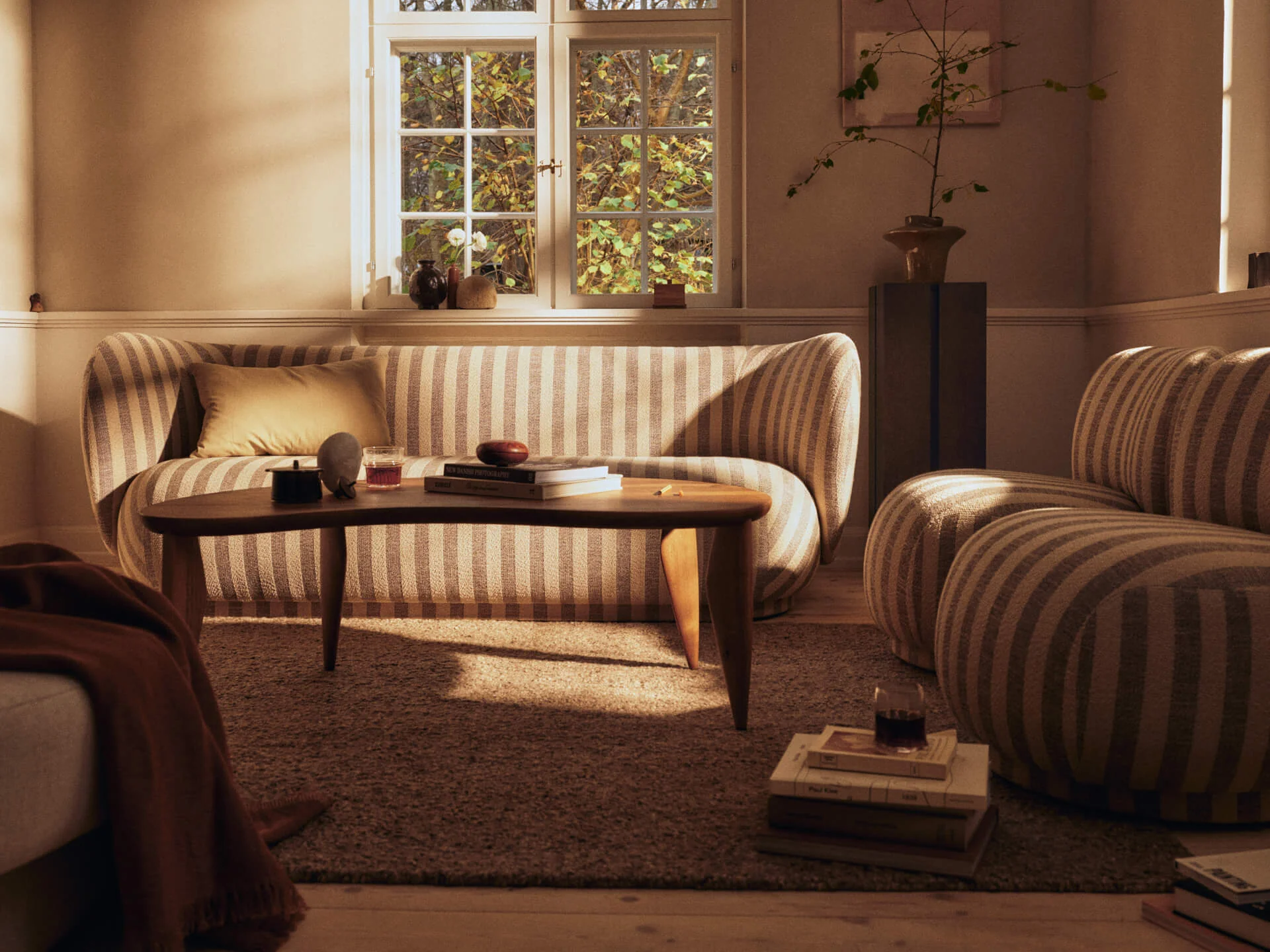 Rico Sofa 3-seater - Louisiana - Sand/Off-White - Image 2