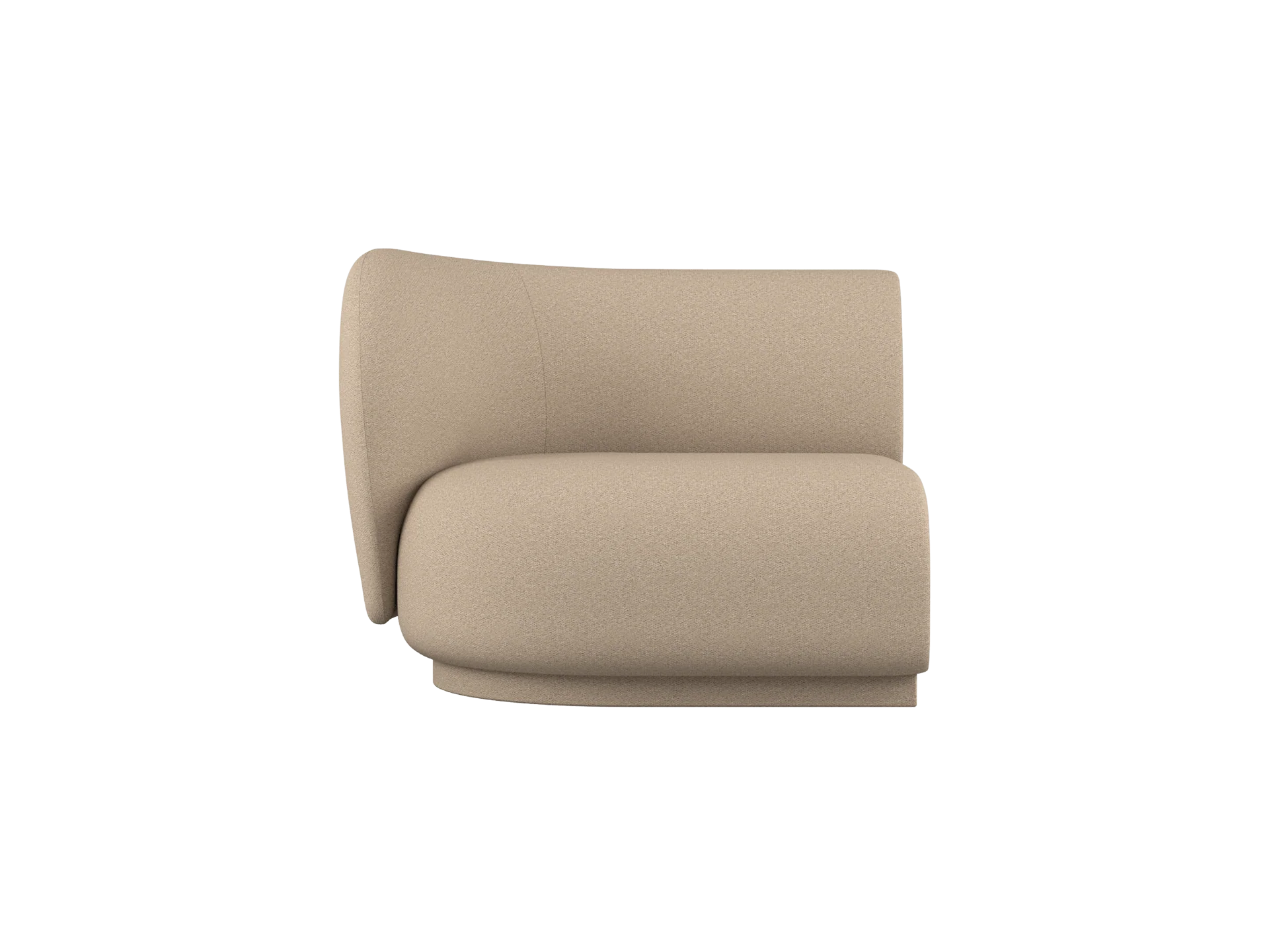 Rico Sofa Armrest Left - Brushed - Sand