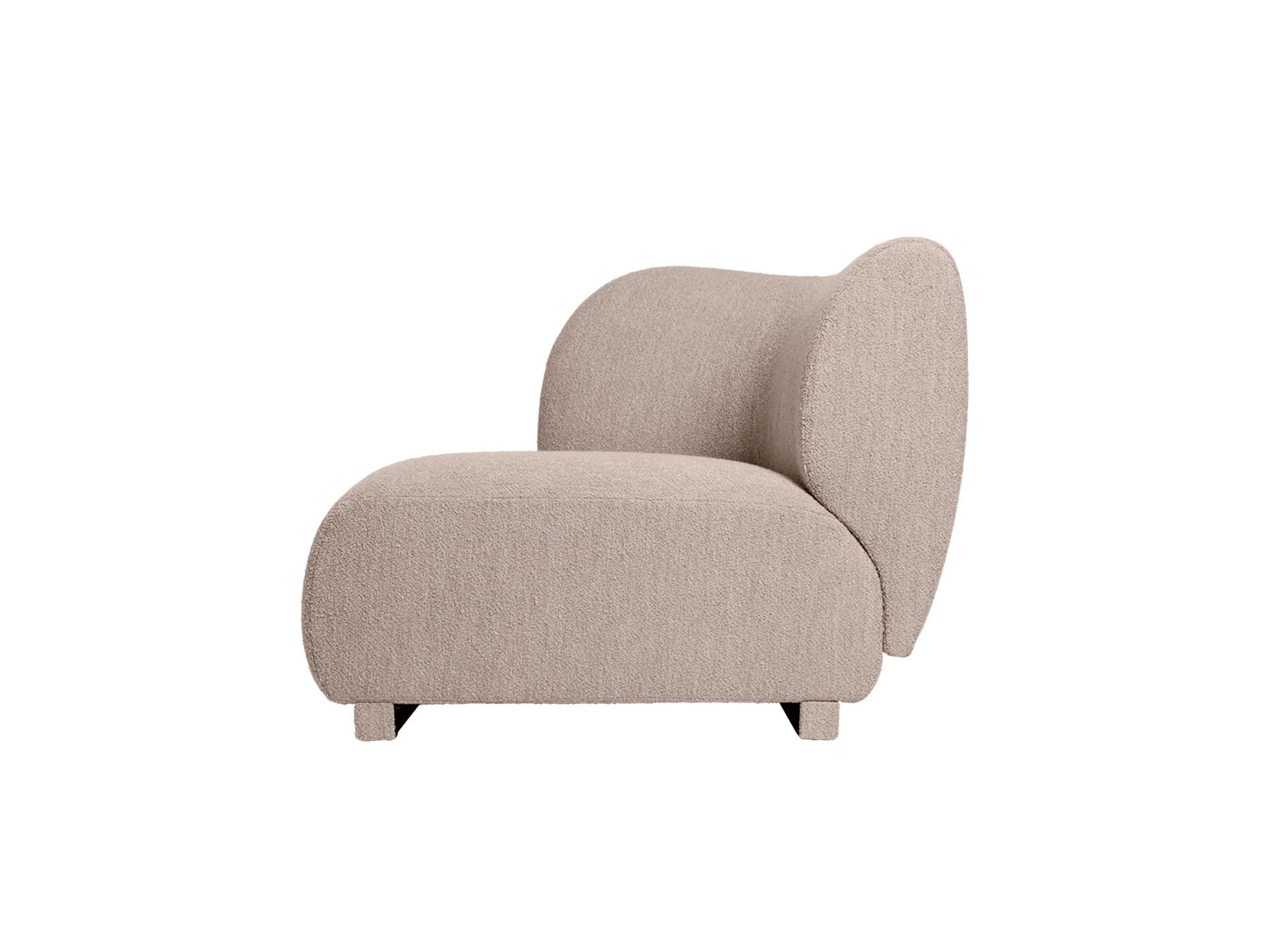 Rico Sofa Armrest Left - Soft Bouclé - Natural - Image 6