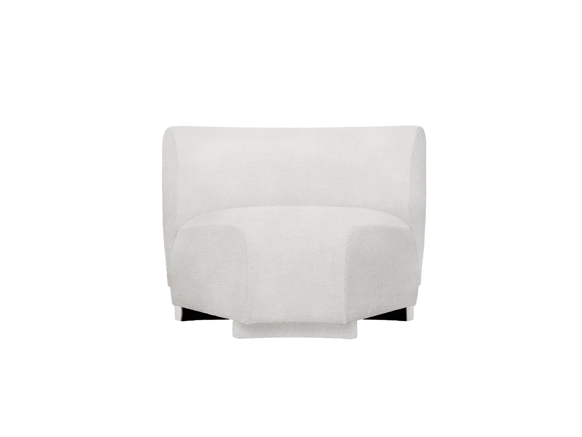 Rico Sofa Corner - Narrow - Bouclé - Off-White