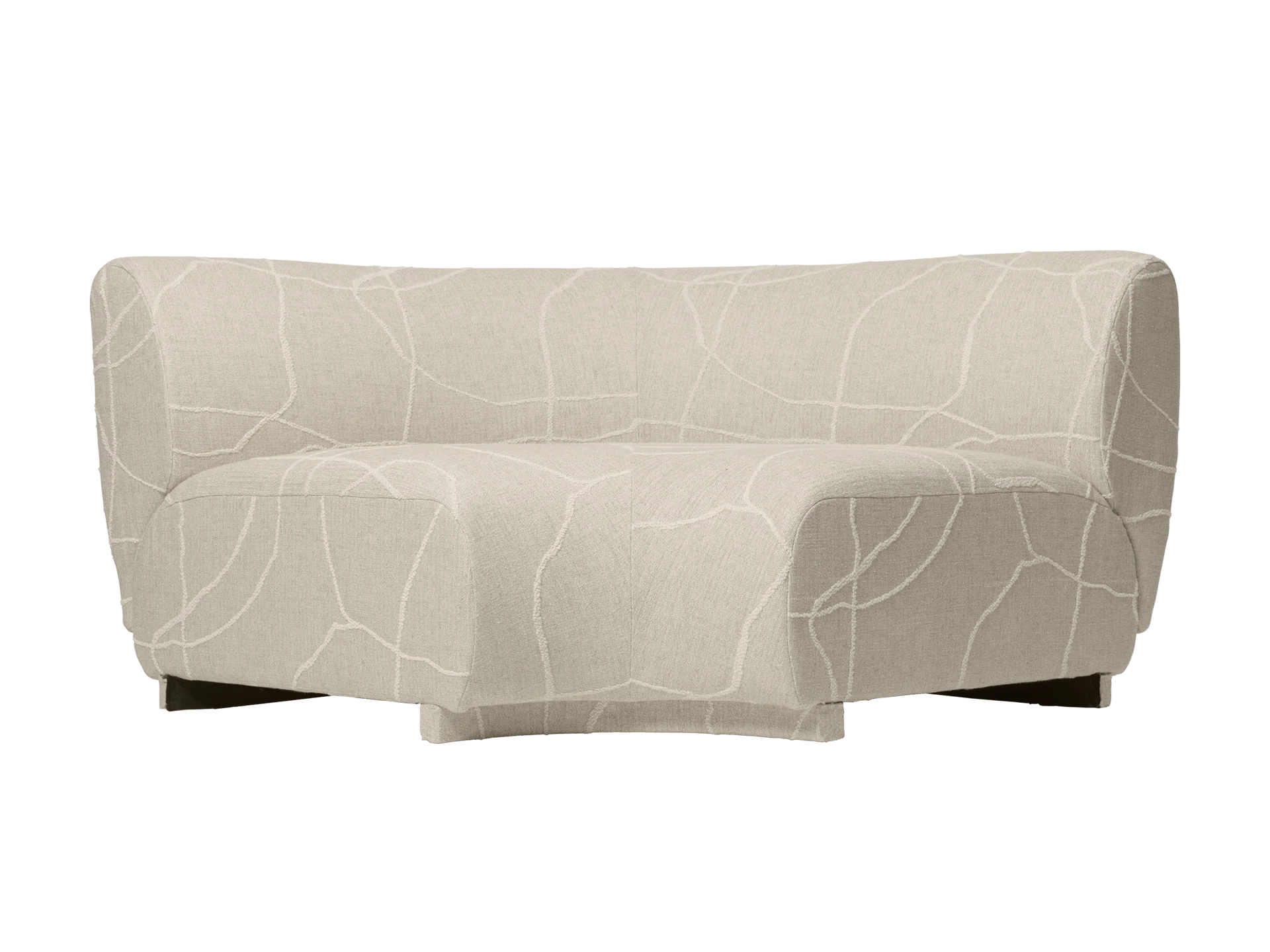 Rico Sofa Corner - Wide - Can Lis - Sand/Off-White