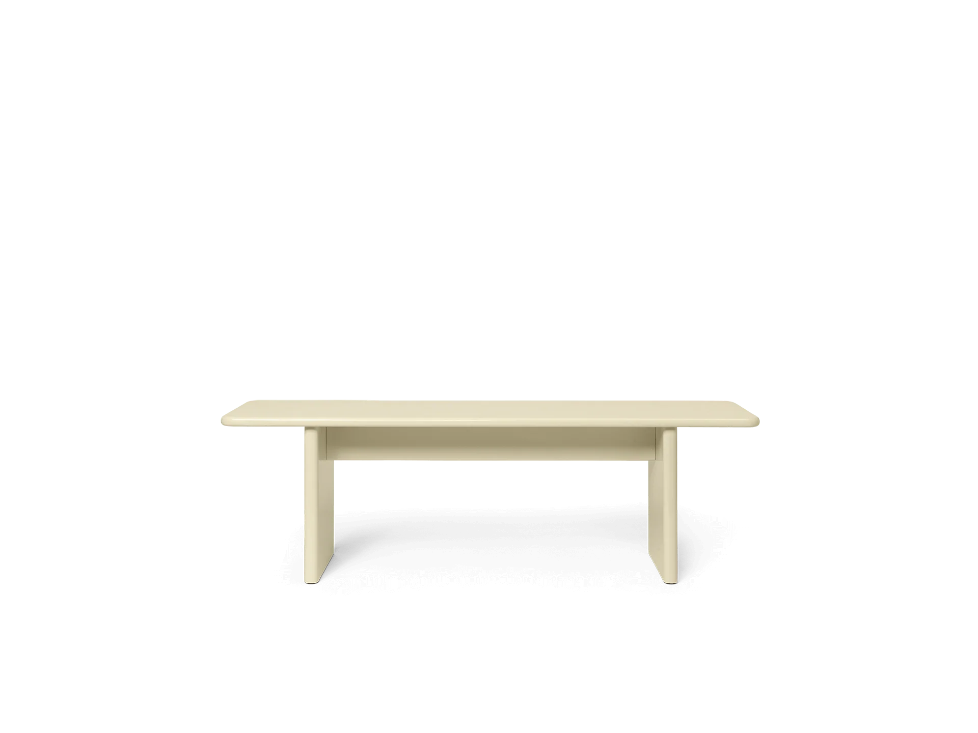 Rink Bench - Small - Eggshell
