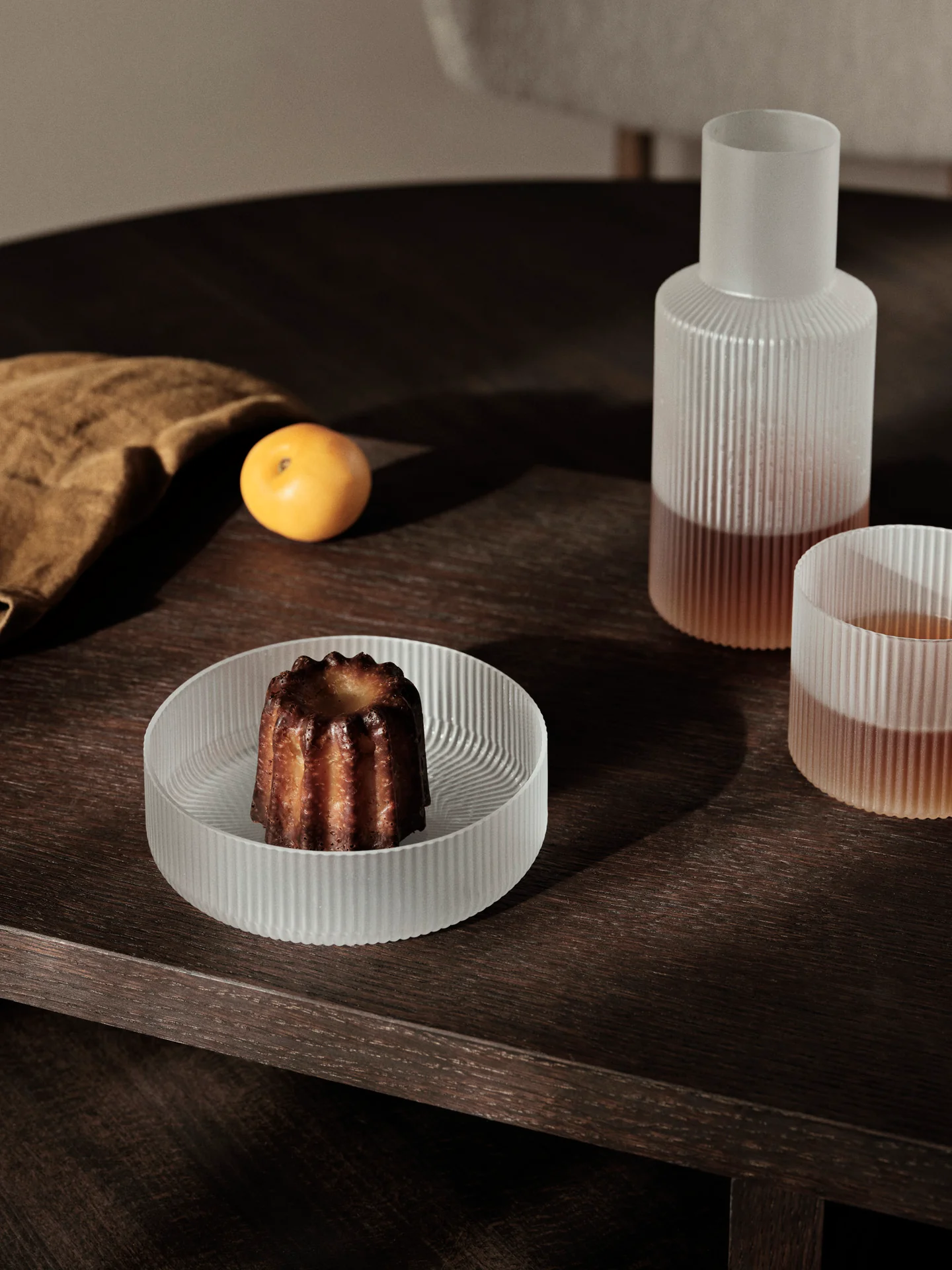 Ripple Serving Bowls - Set of 4 - Frosted - Image 2