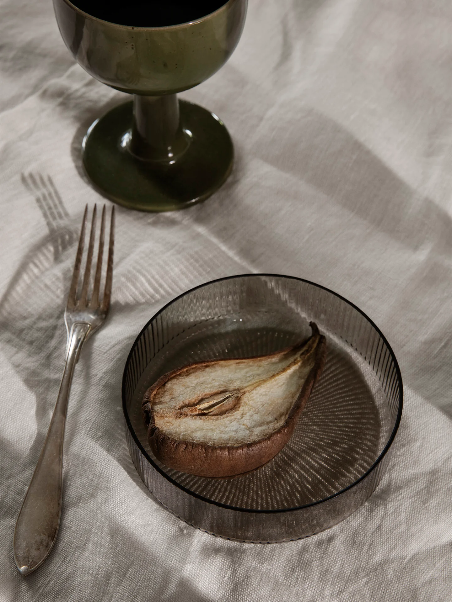 Ripple Serving Bowls - Set of 4 - Smoked Grey - Image 2