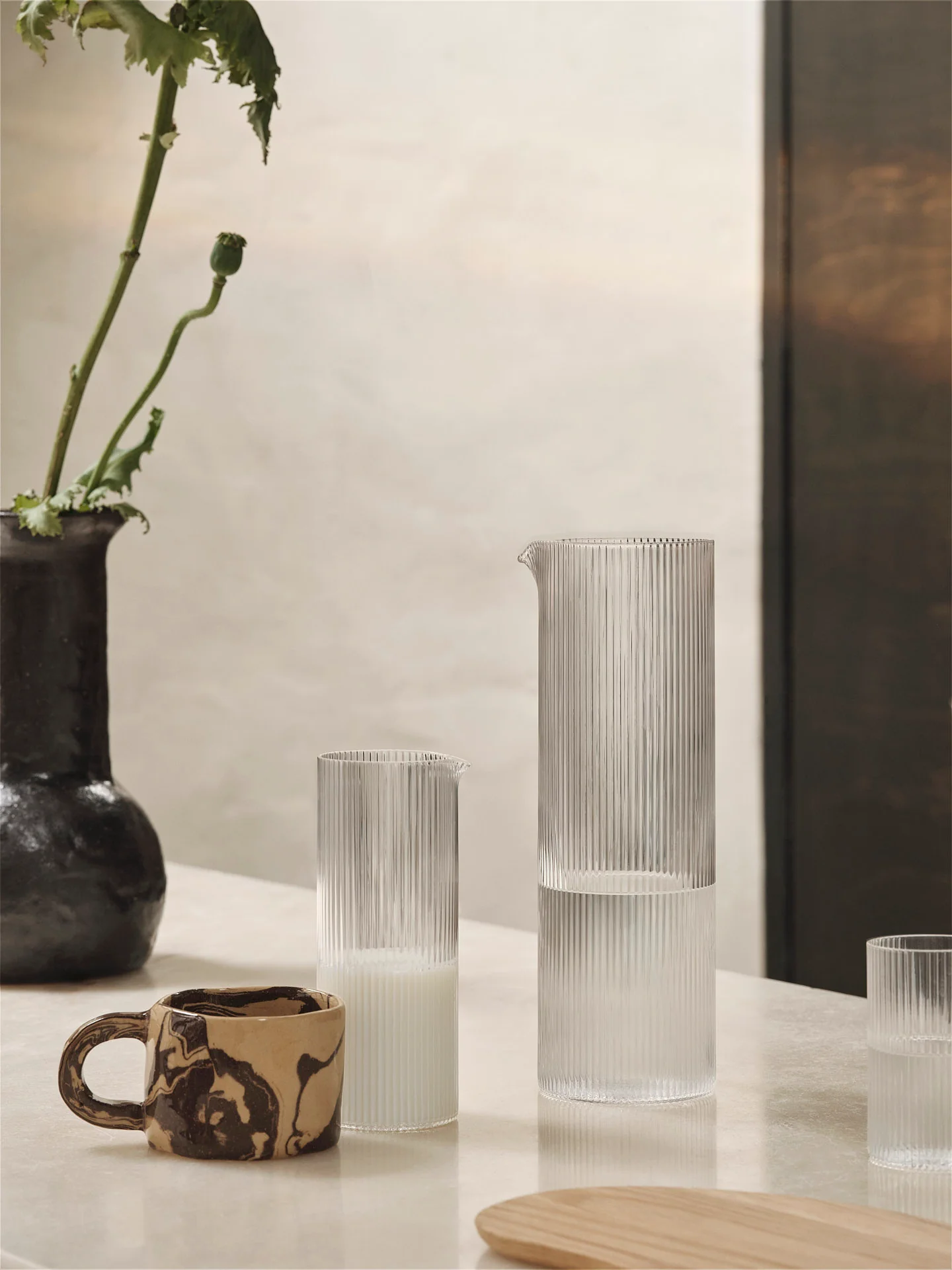 Ripple Water Jug - Clear - Image 2
