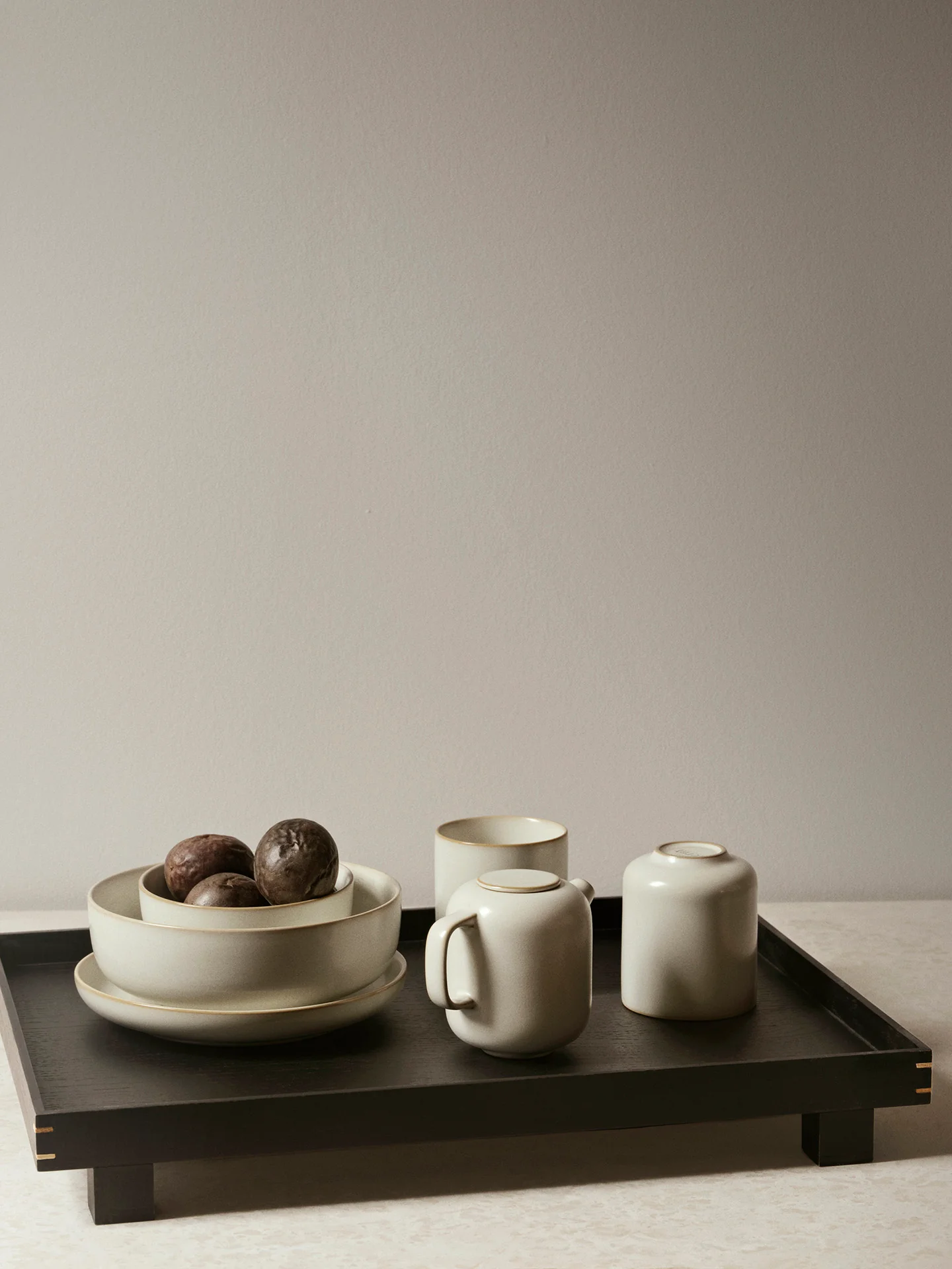 Sekki Plate - Small - Cream - Image 2