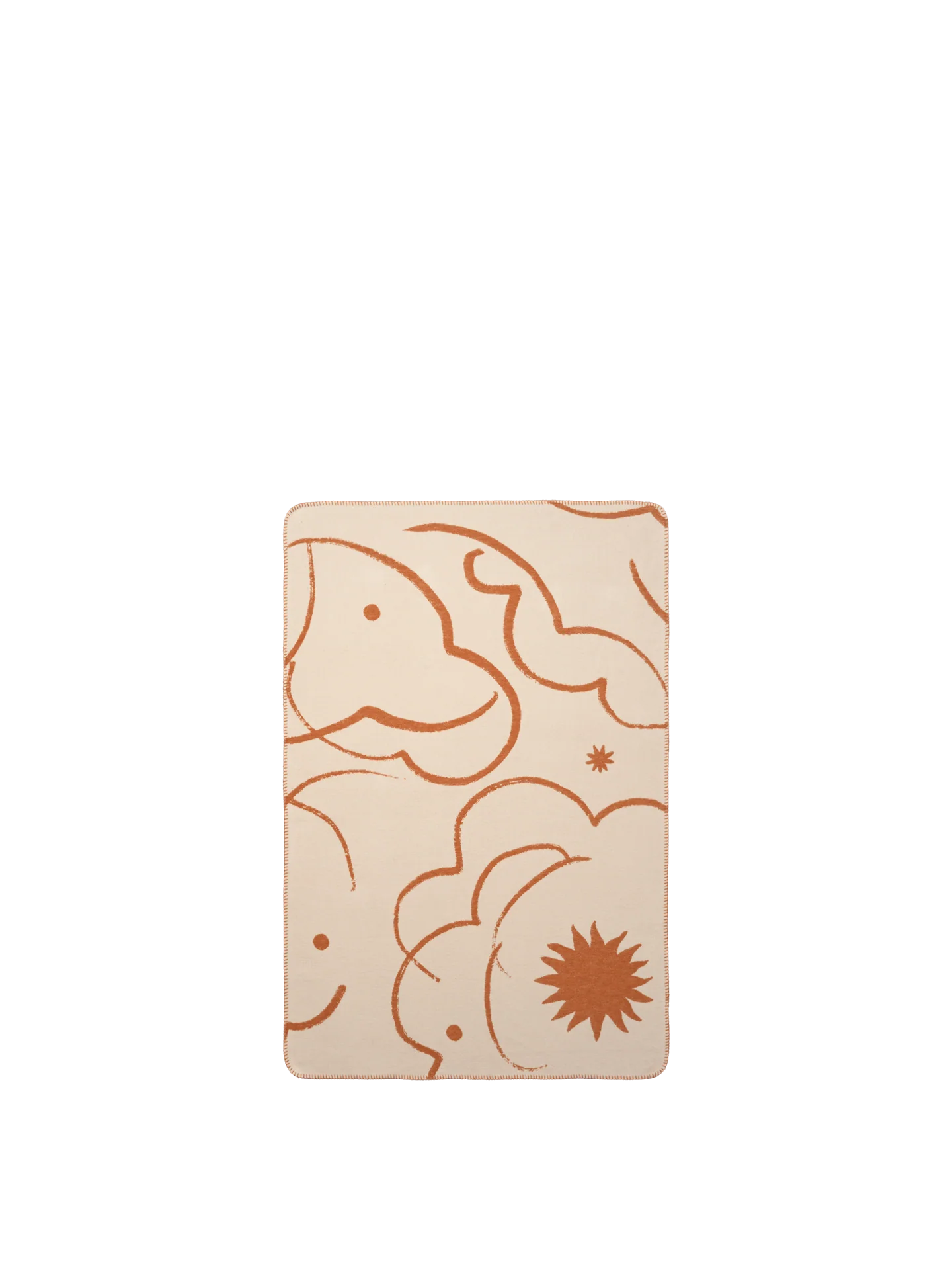 Skye Blanket - Sienna/Parchment - Image 4