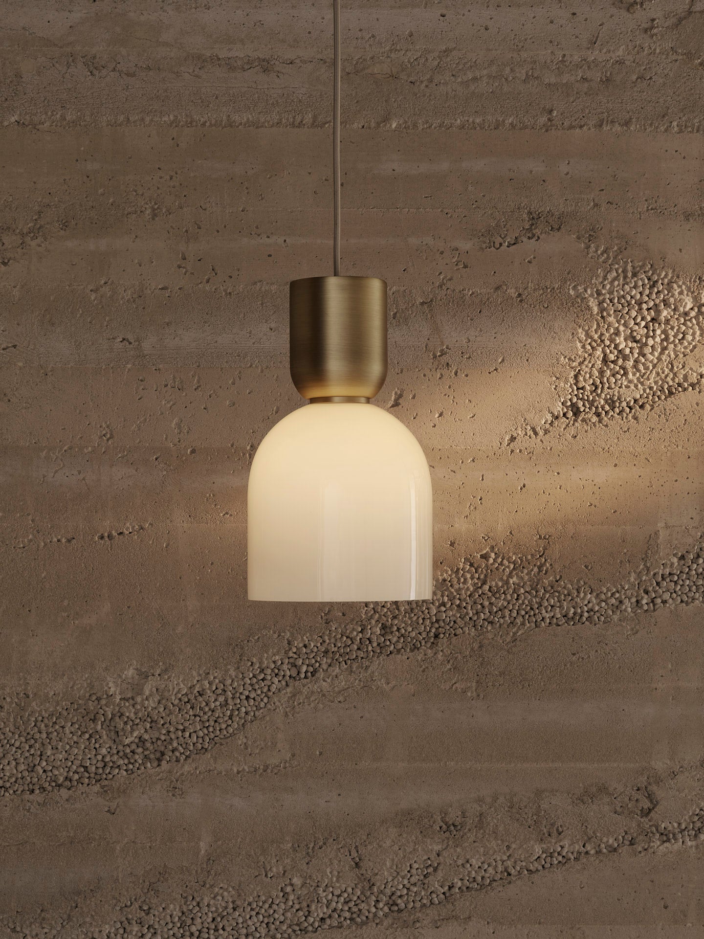 Socket Pendant Bell - Brass - Image 3