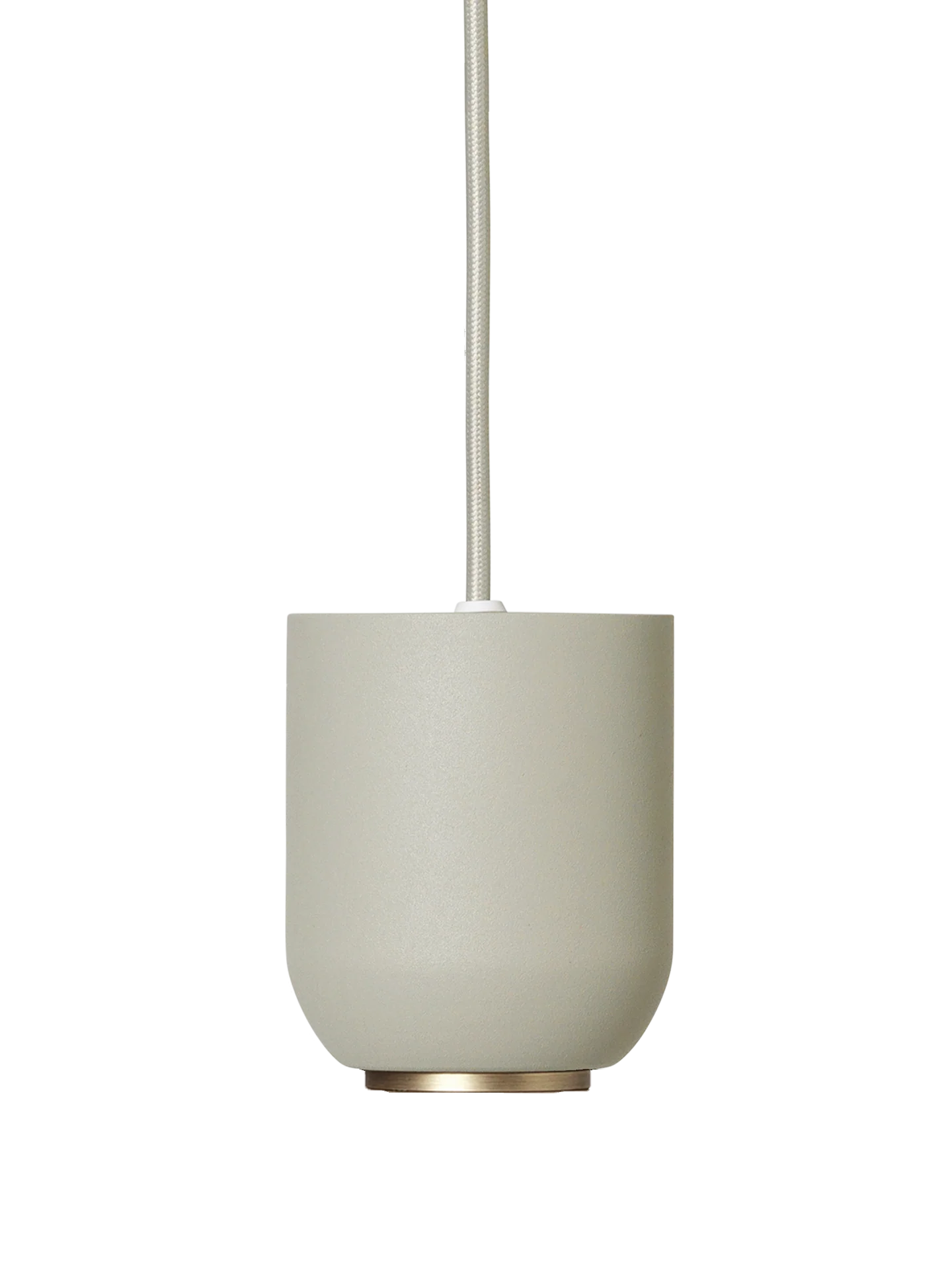 Socket Pendant Bell - Light Grey