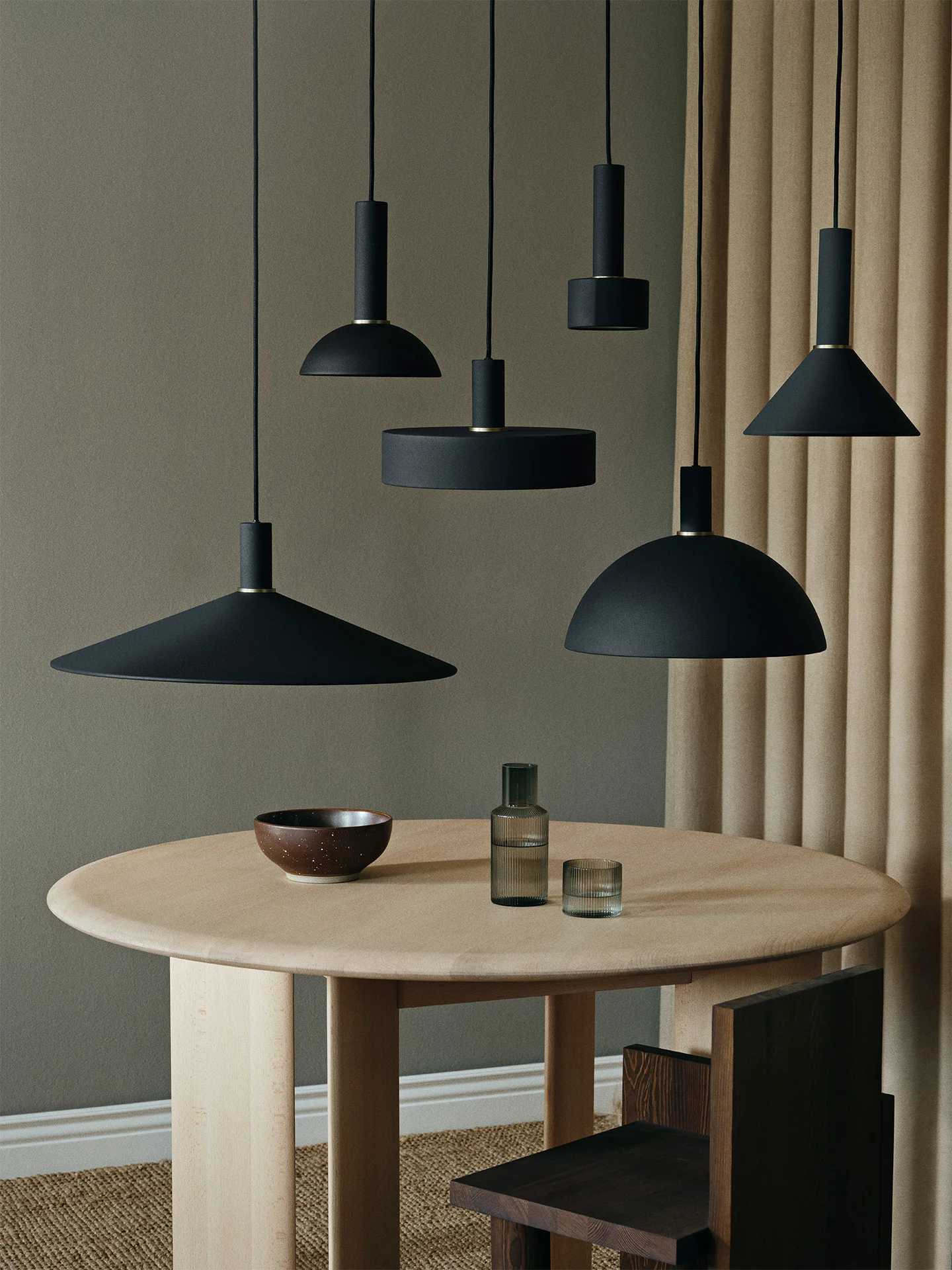 Socket Pendant High - Black - Image 2