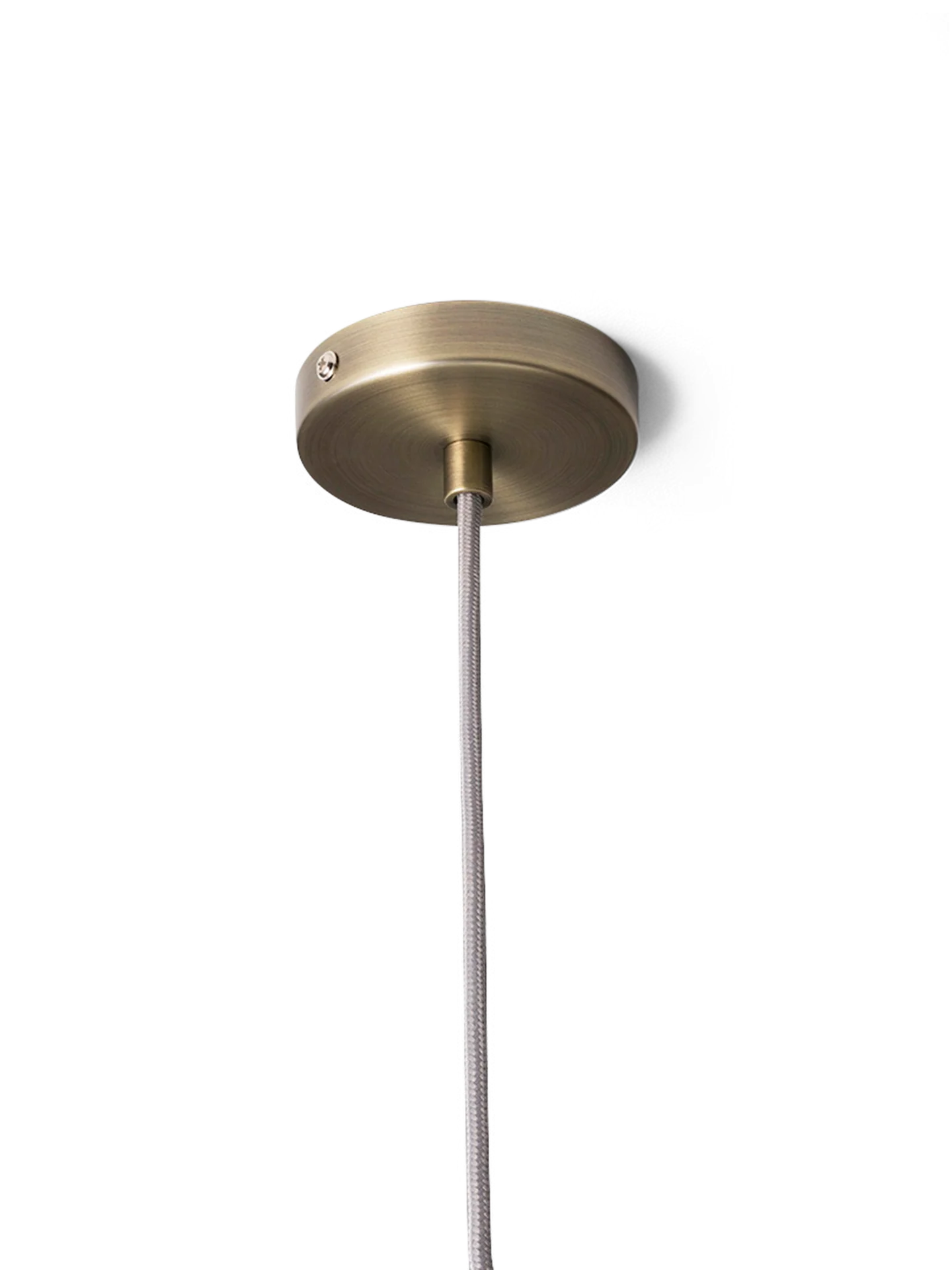 Socket Pendant Low - Brass - Image 3