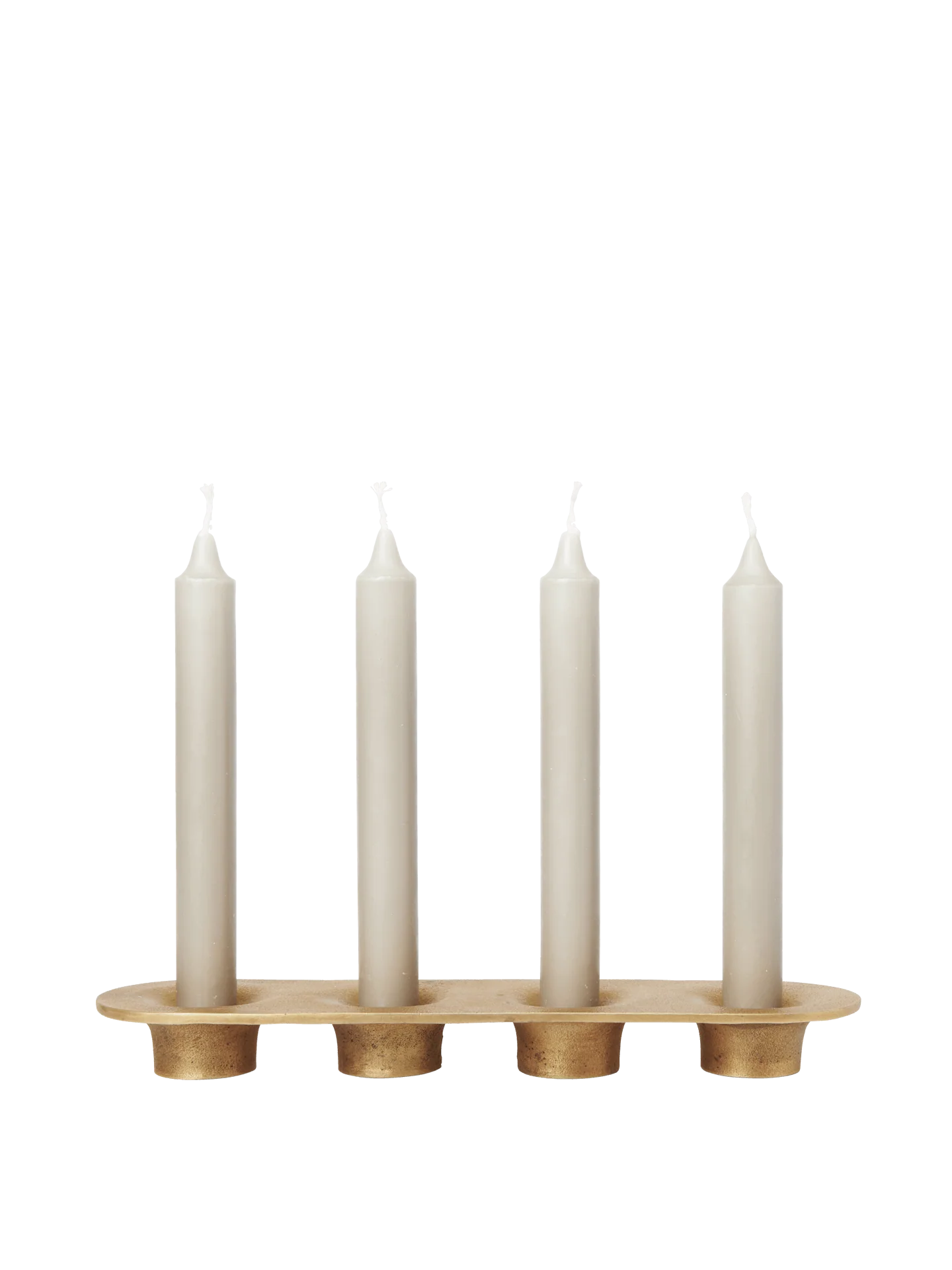 Soothe 4 Candle Holder - Brass Finish - Image 3
