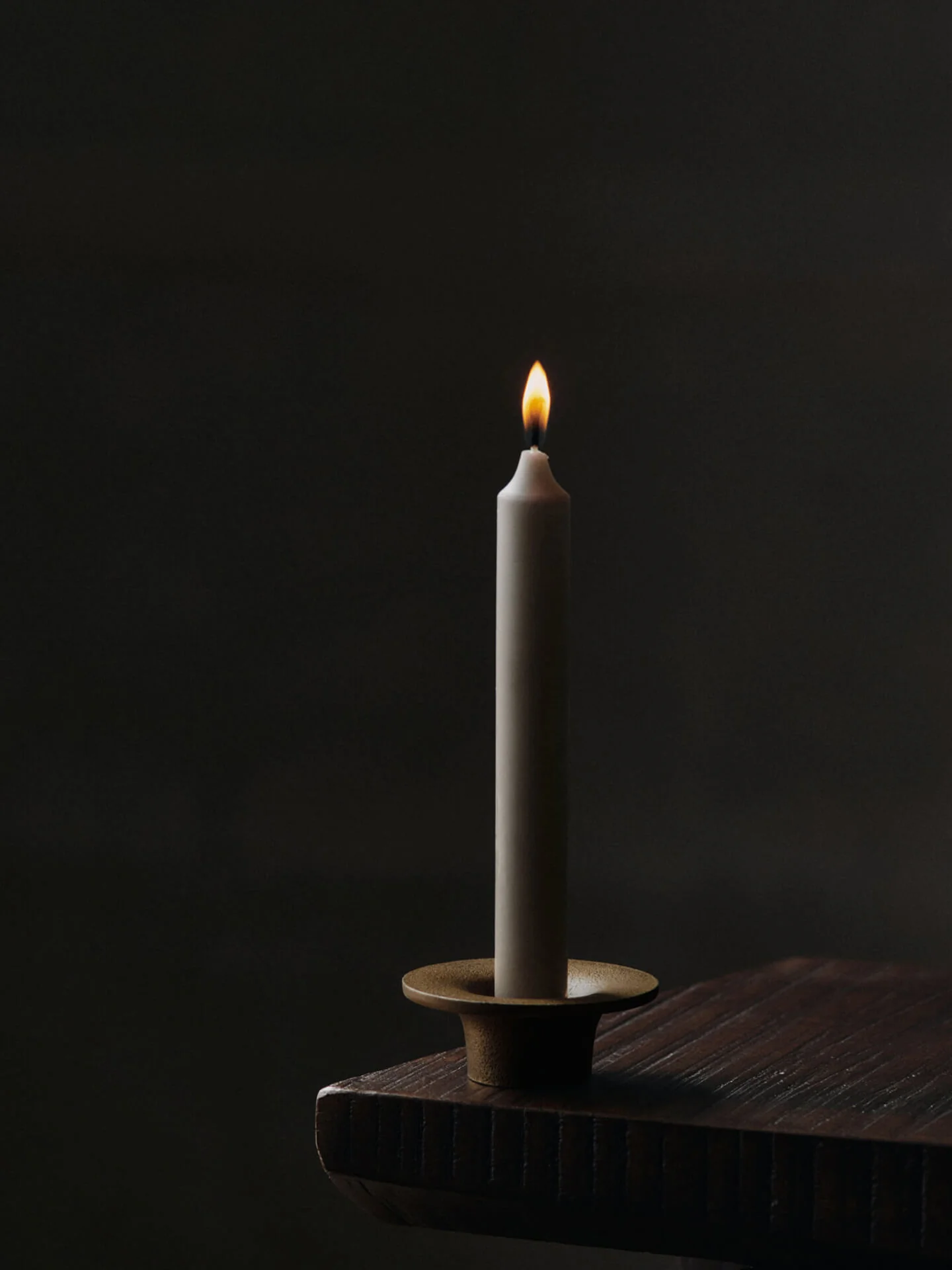 Soothe Candle Holder - Brass Finish - Image 2