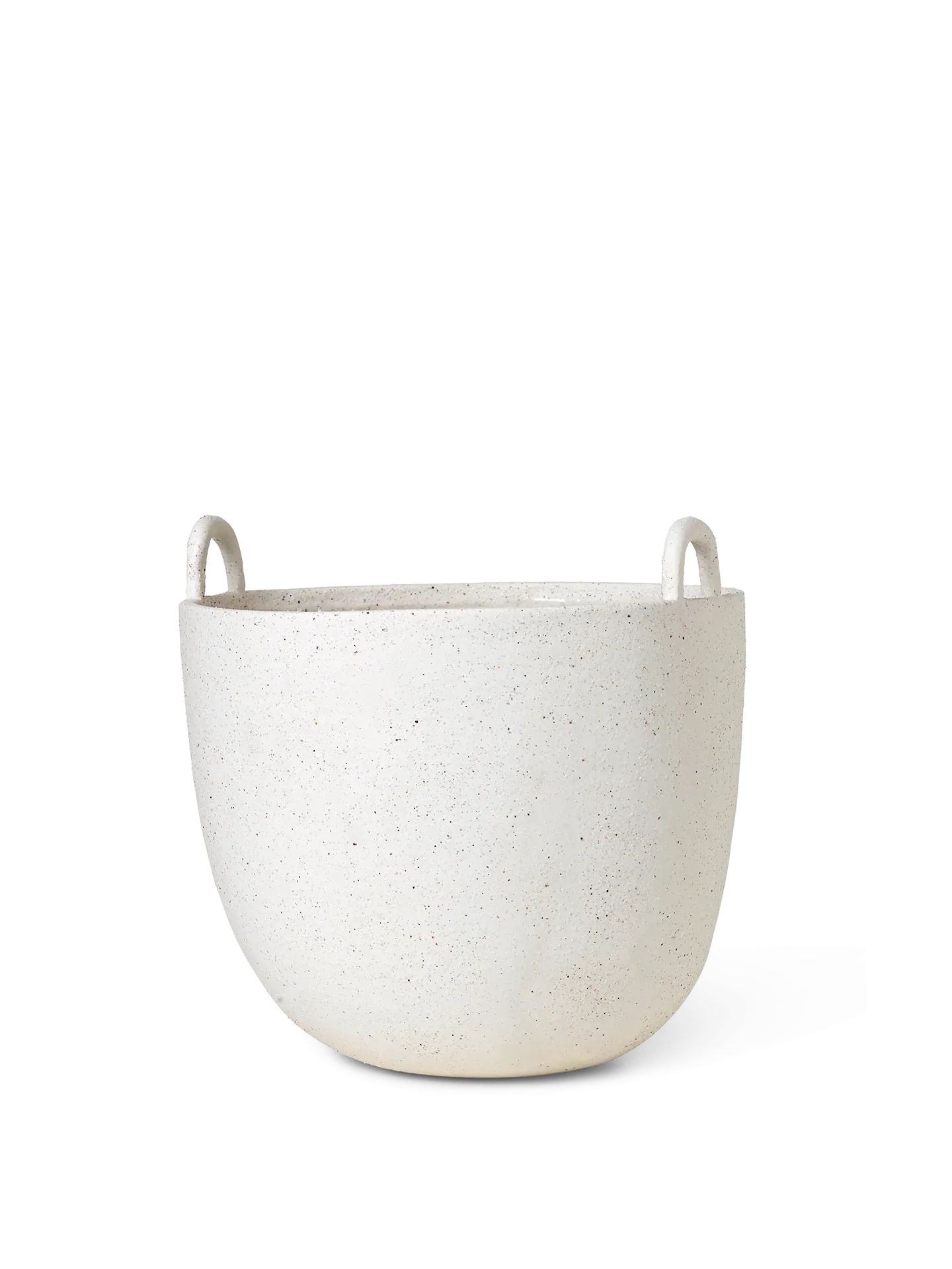 Speckle Pot - Large - Off-White