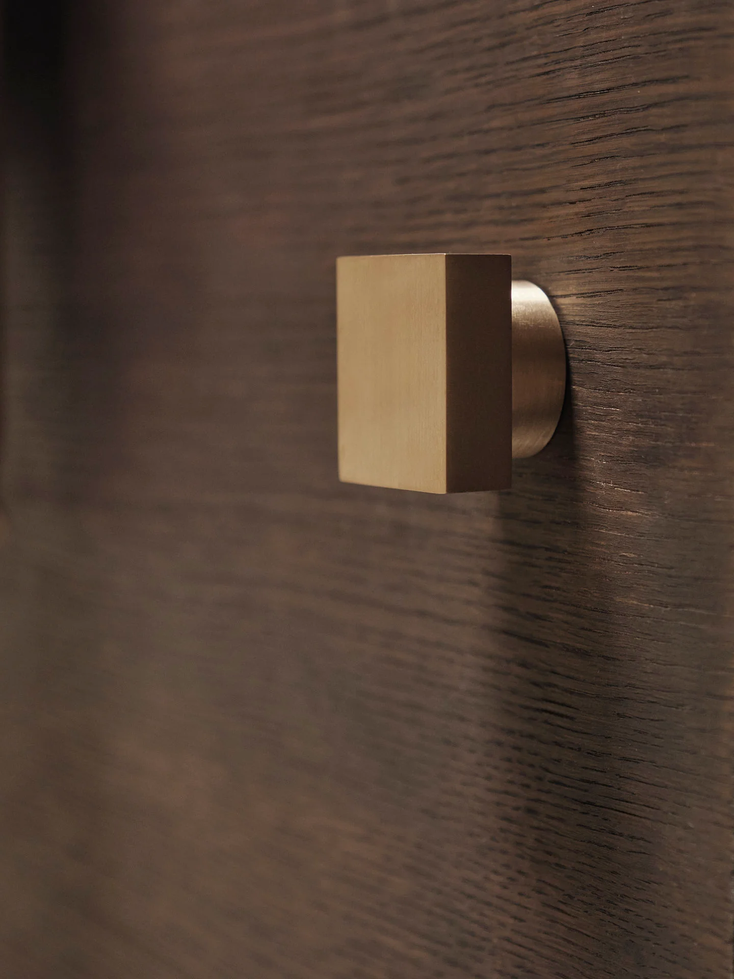 Square Hook - Large - Brass - Image 2