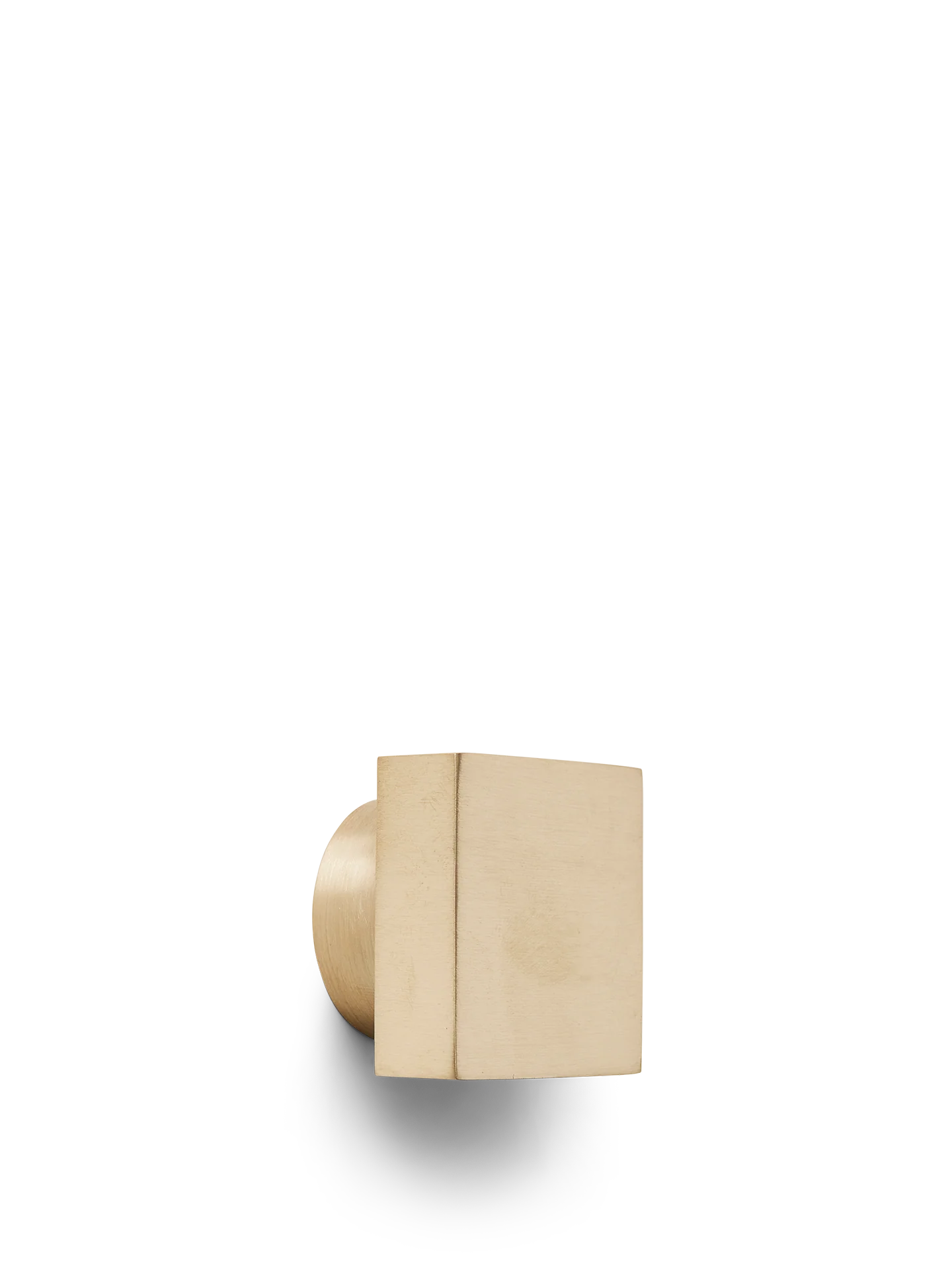 Square Hook - Large - Brass - Image 3