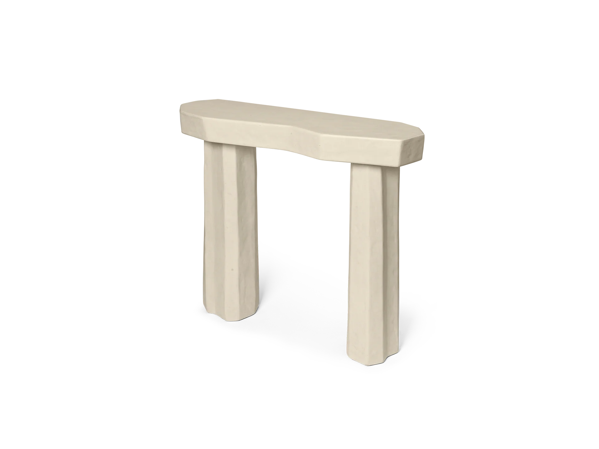 Staffa Console Table - Ivory - Image 4
