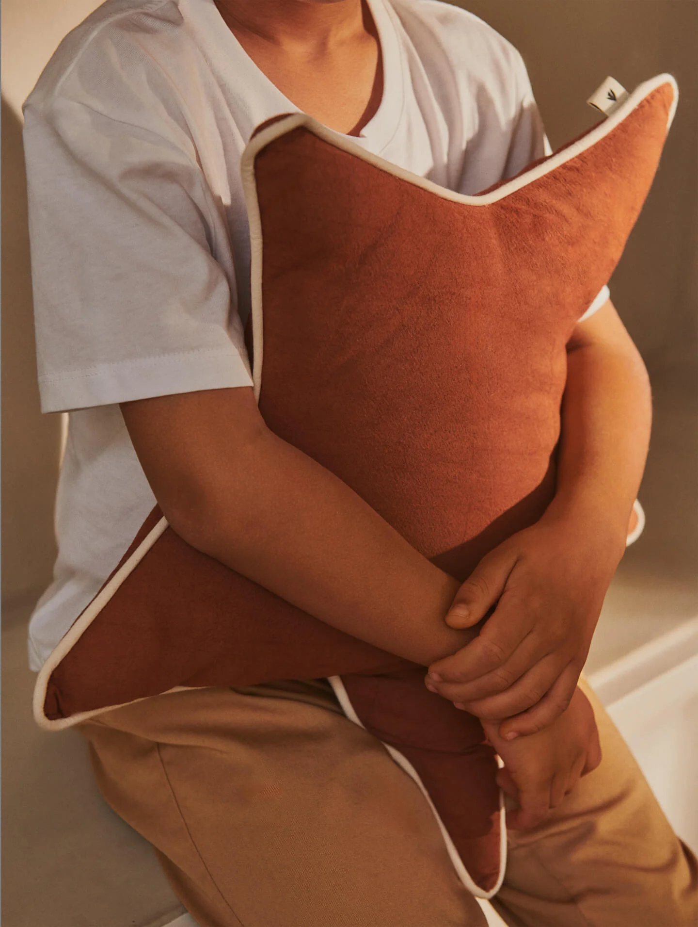 Star Cushion - Brown Clay - Image 3