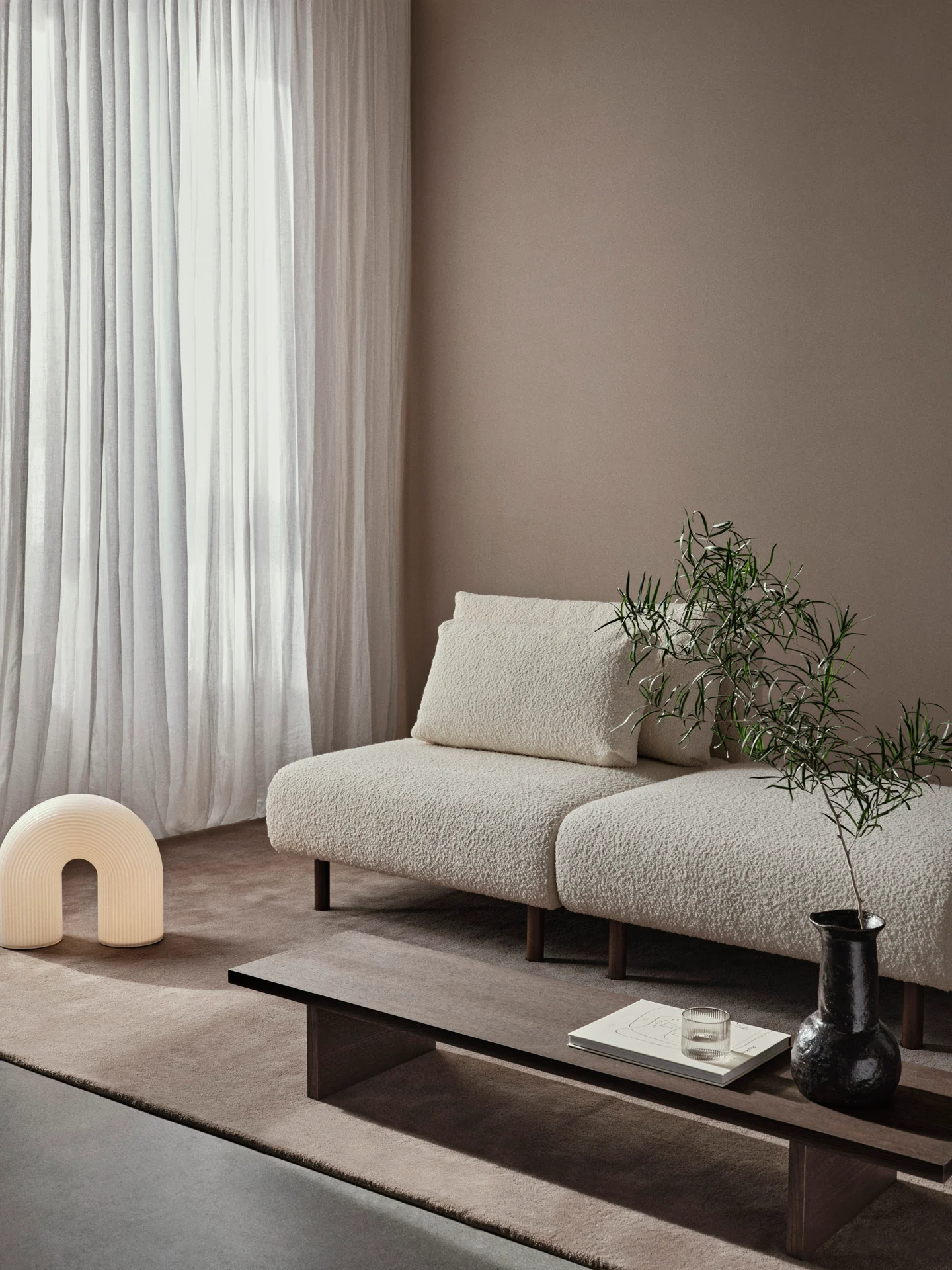 Stille Tufted Rug - Ash Brown - Image 4