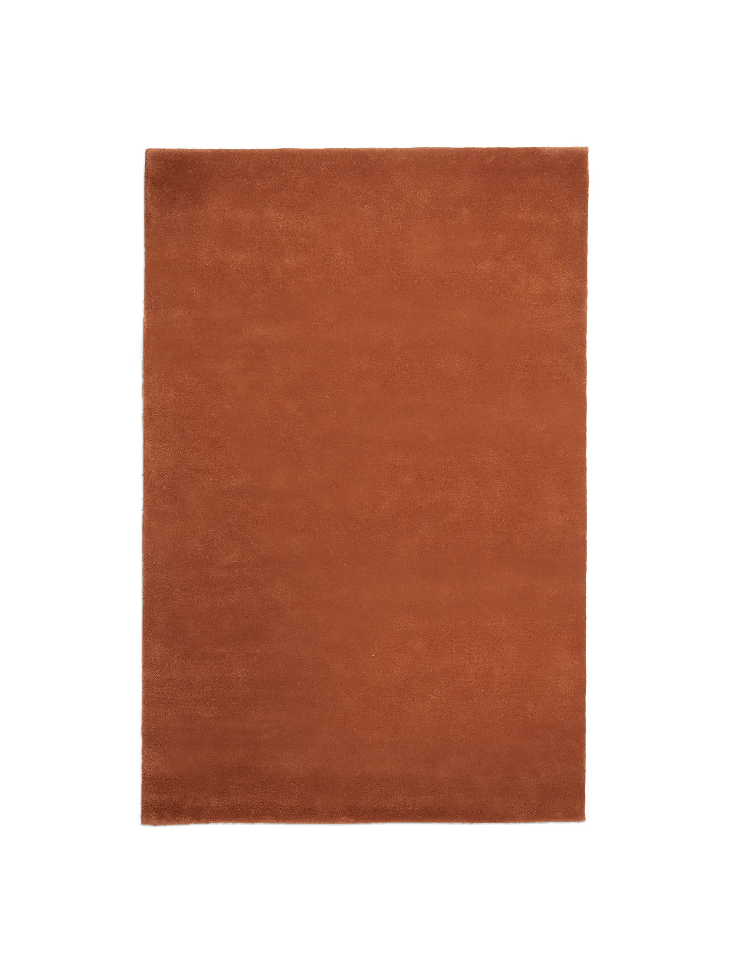 Stille Tufted Rug - Red Brown