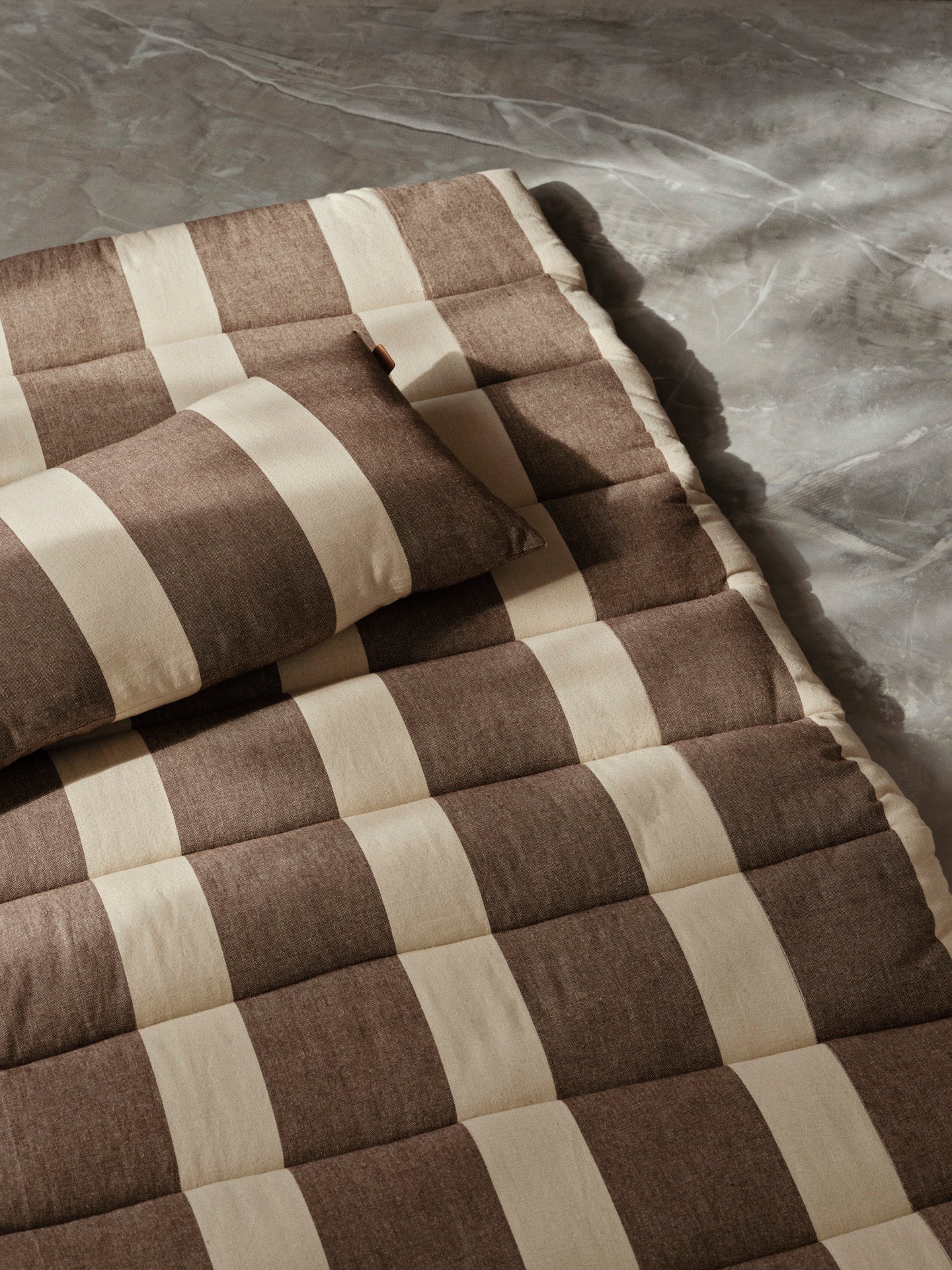 Strand Quilted Mattress - Carob Brown/Parchment - Image 2