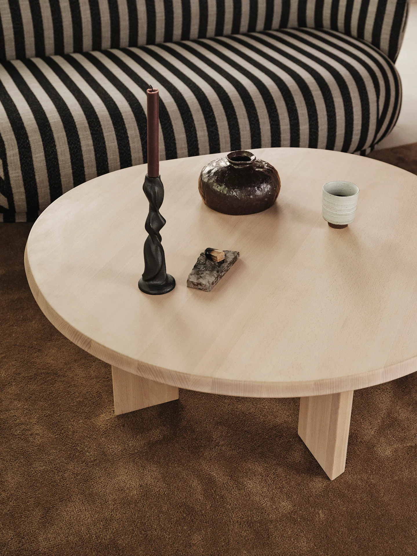 Tarn Coffee Table - White Oiled Beech - Image 3