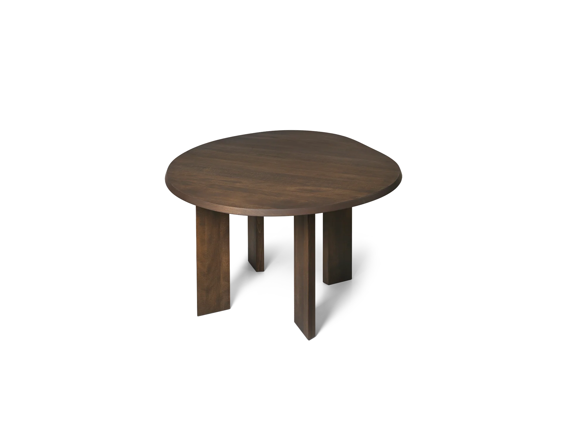 Tarn Dining Table - 115 - Dark Stained Beech - Image 4