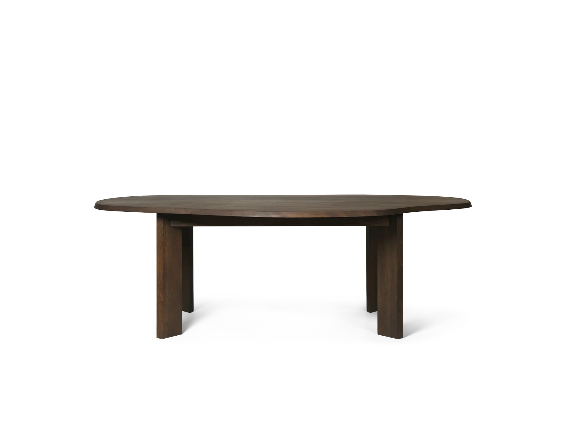 Tarn Dining Table - 220 - Dark Stained Beech