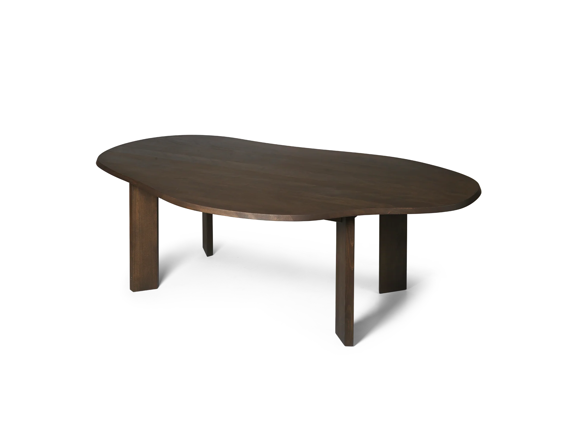 Tarn Dining Table - 220 - Dark Stained Beech - Image 3