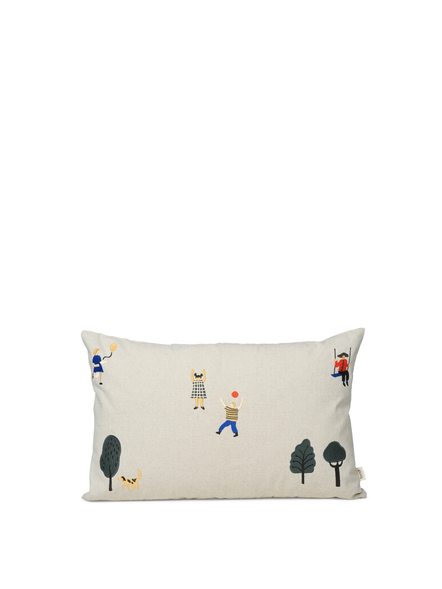 The Park Cushion Cover - Natural