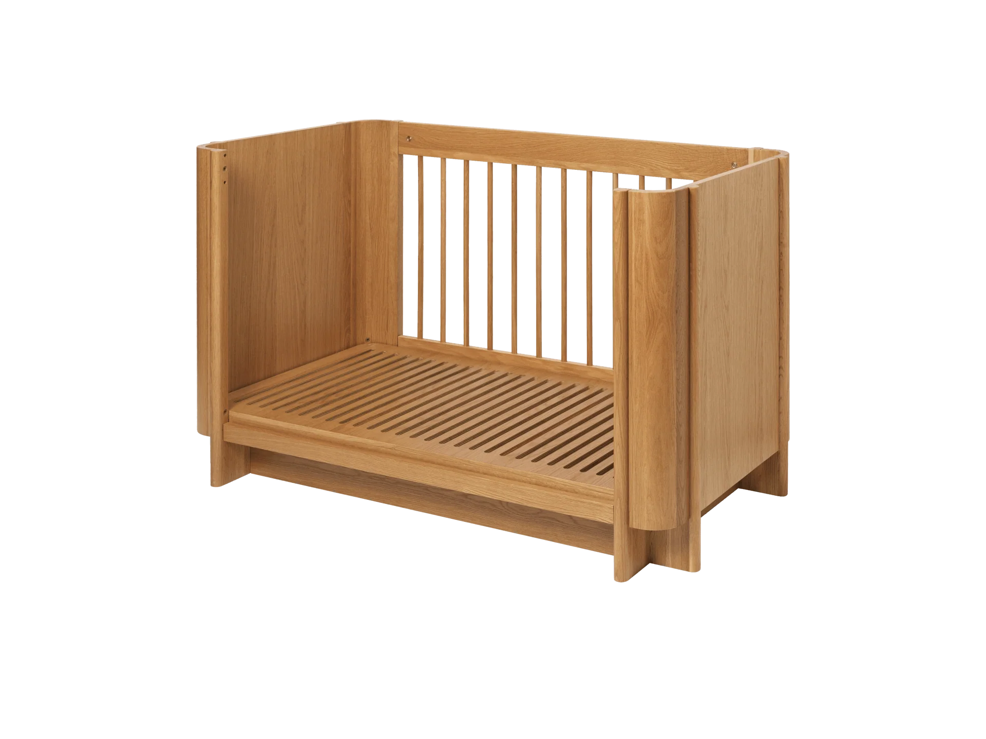 Tilu Baby Cot - Natural Oak - Image 9