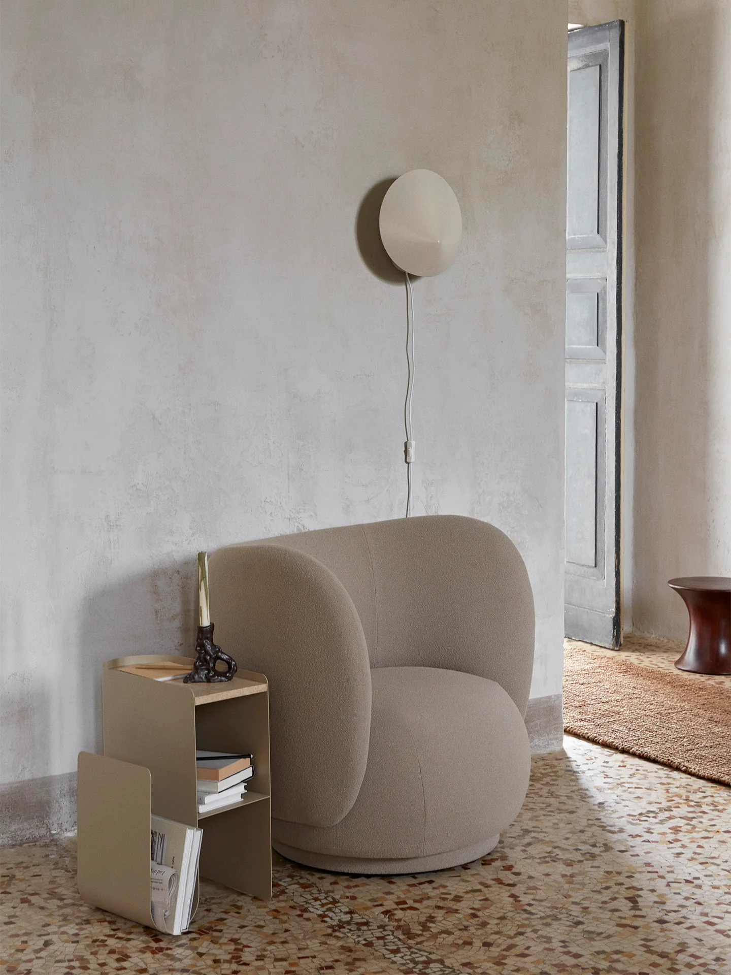 Vault Side Table - Cashmere - Image 2