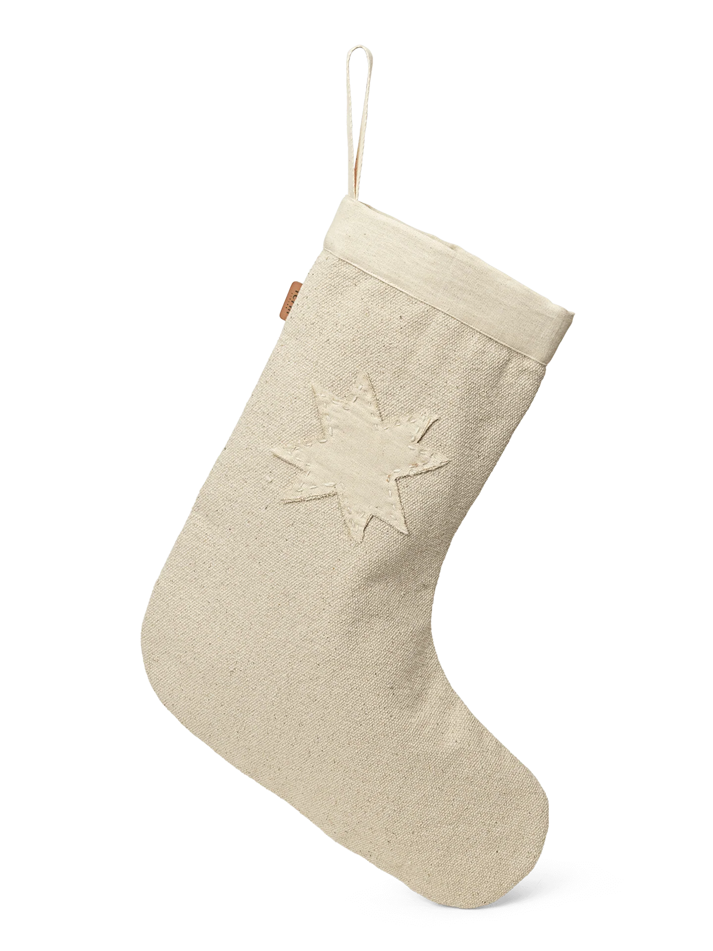 Vela Christmas Stocking - Natural