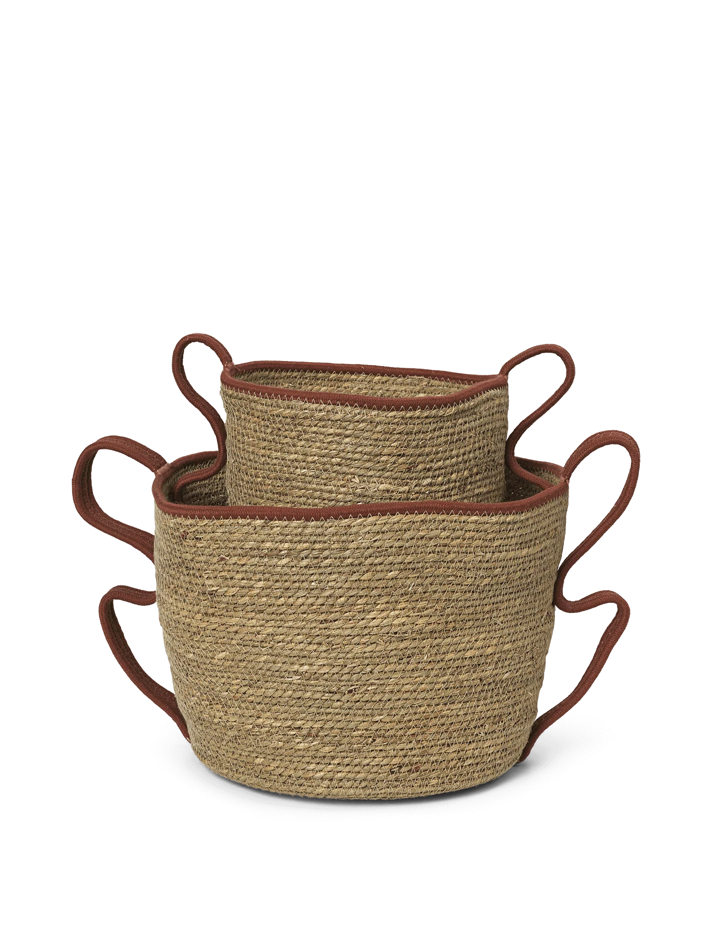 Verso Baskets - Set of 2 - Brick - Image 3