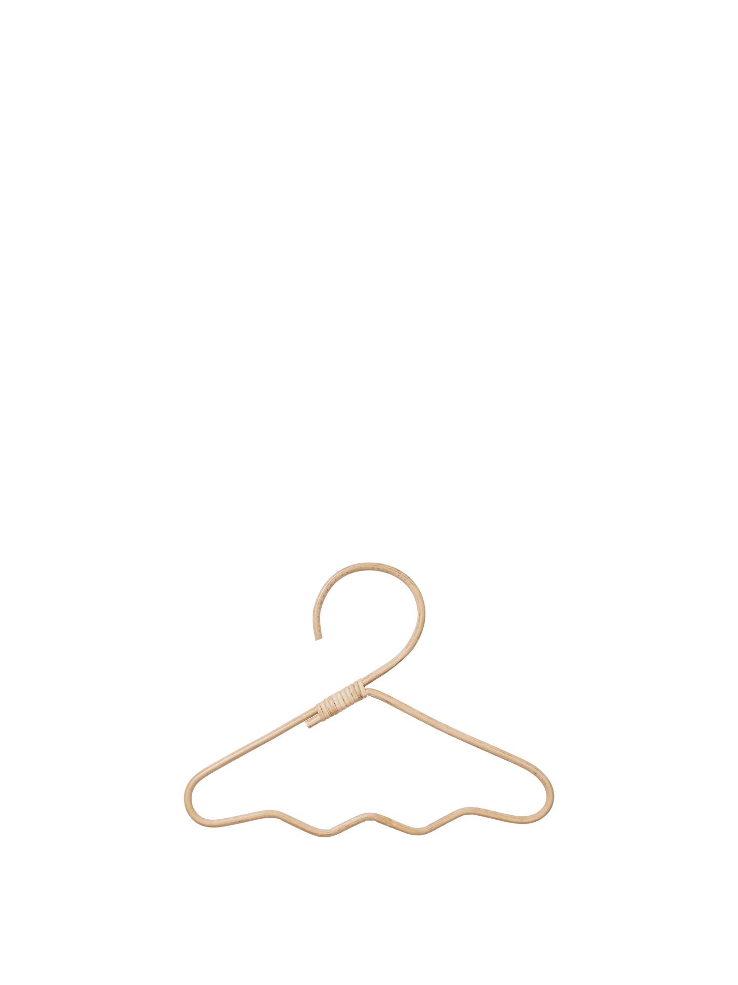 Wavi Clothes Hangers - Set of 3 - Natural - Image 4